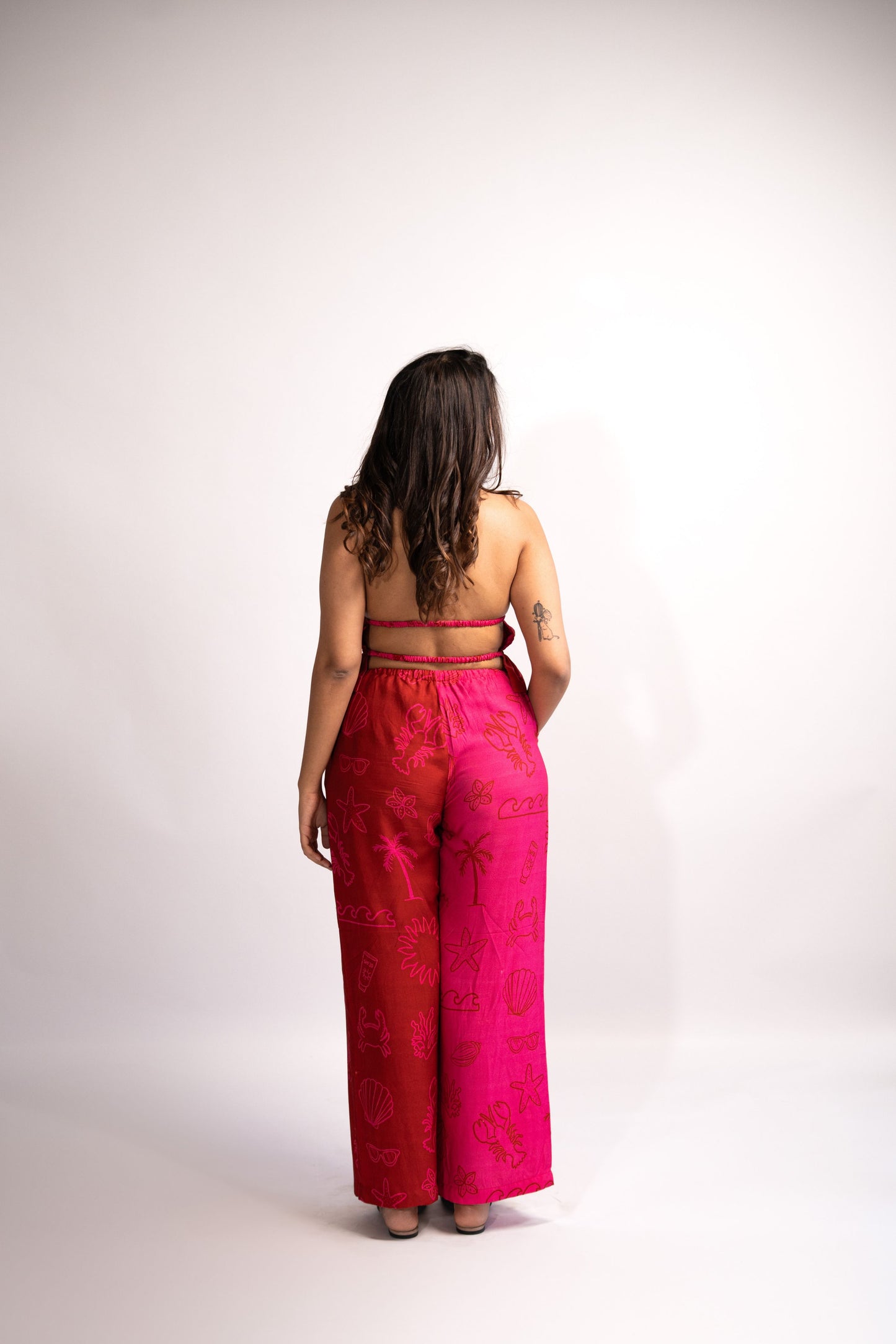 Spf backless top