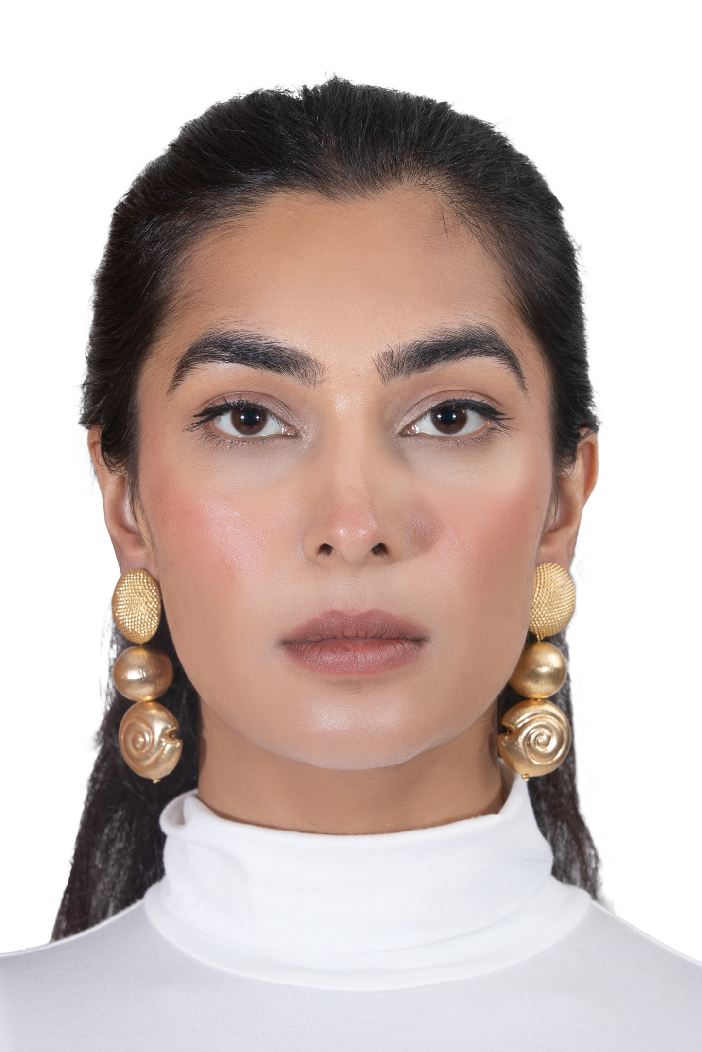 Gold Tatou Detachable Earrings