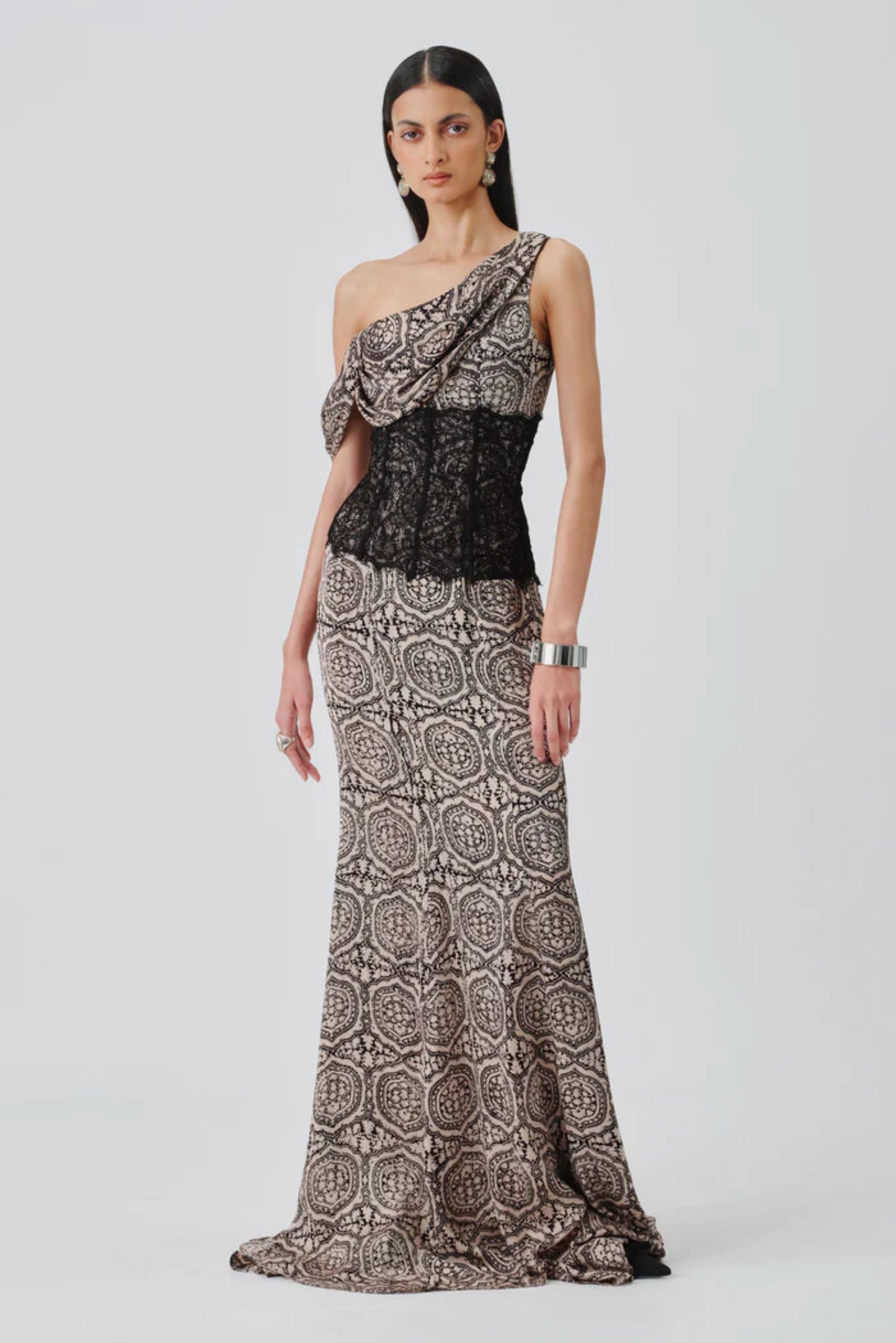Tara Ajrakh Gown