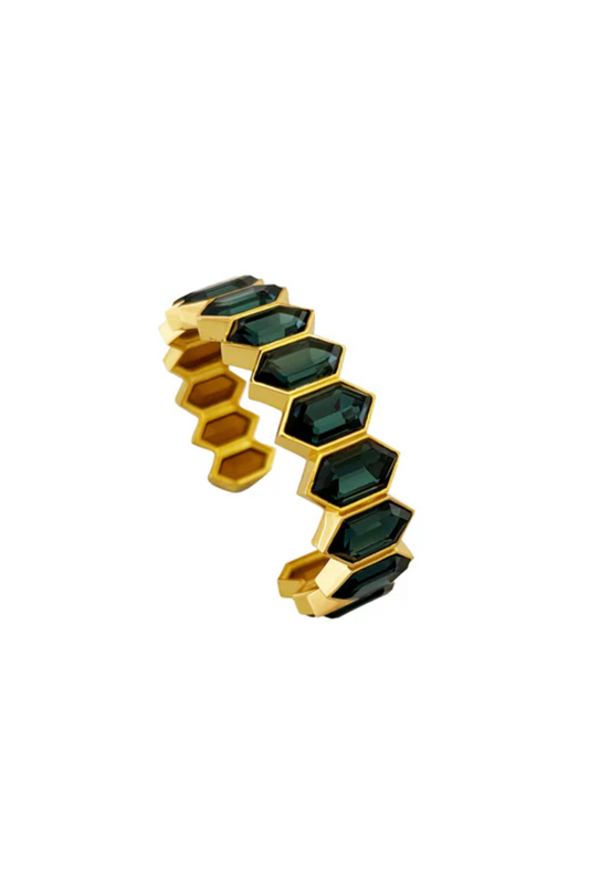 Honeycomb Gem Bracelet
