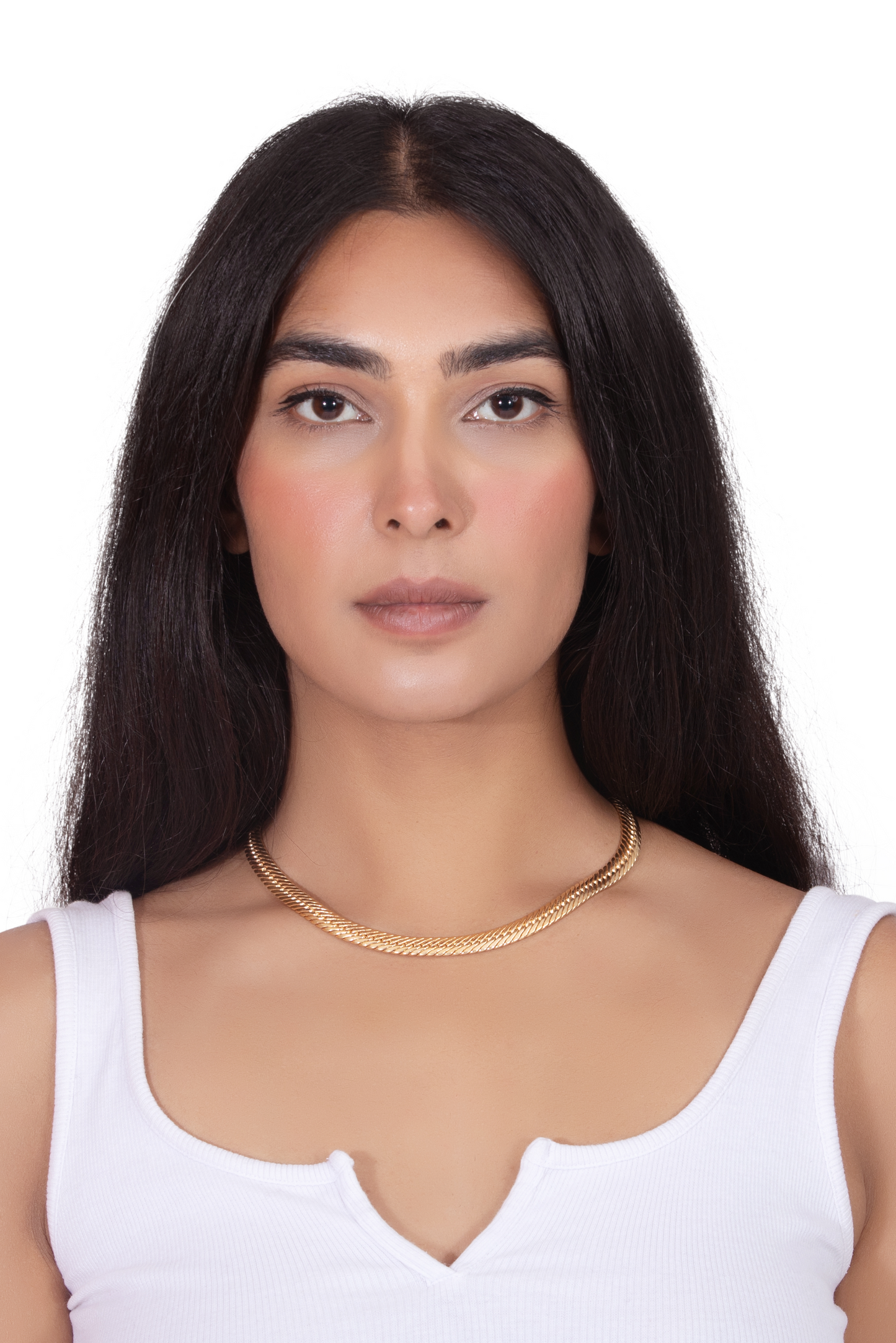 Anaika Reversible Gold Tint Chain