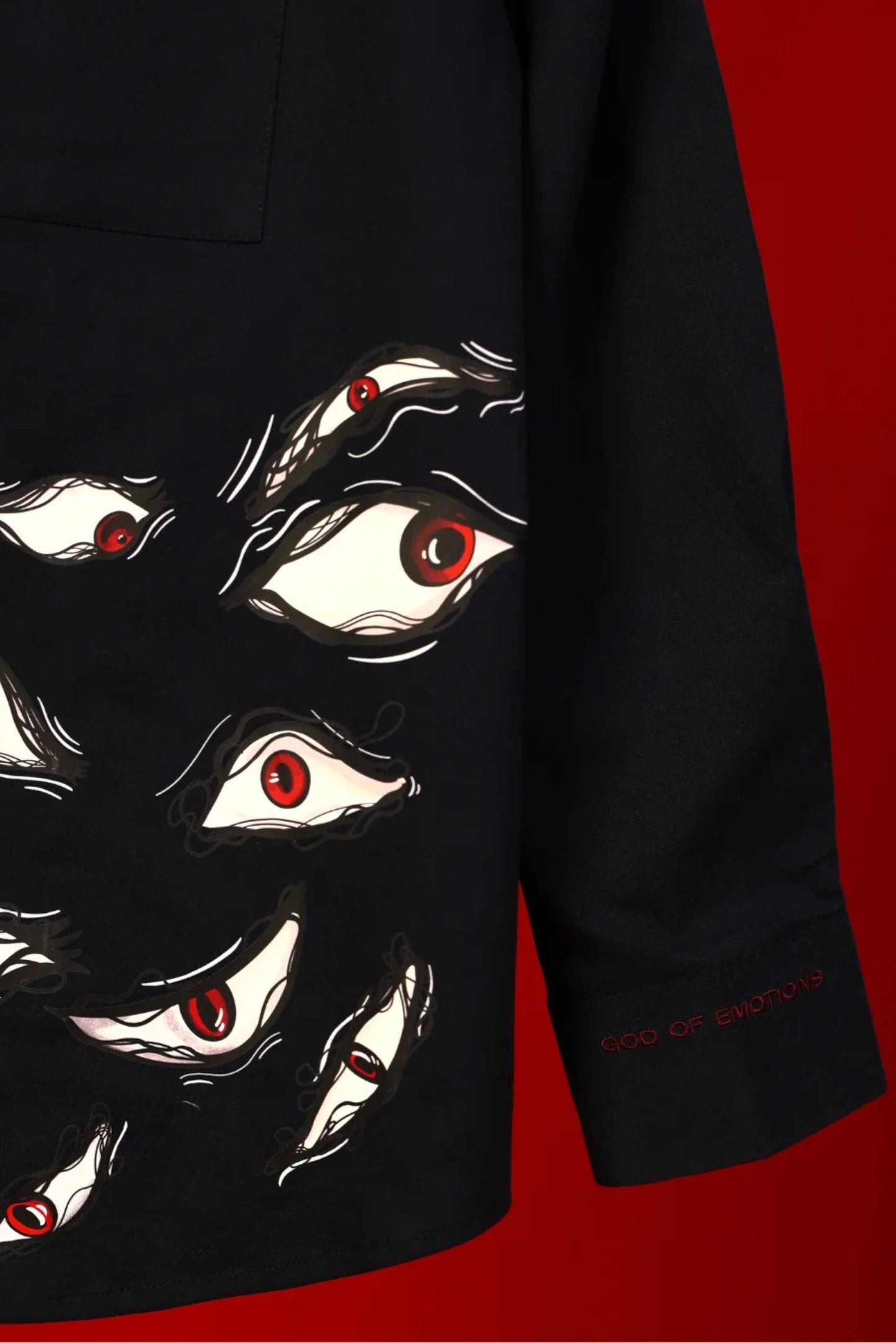 THE ALL SEEING FEAR OVERSIZED SHIRT