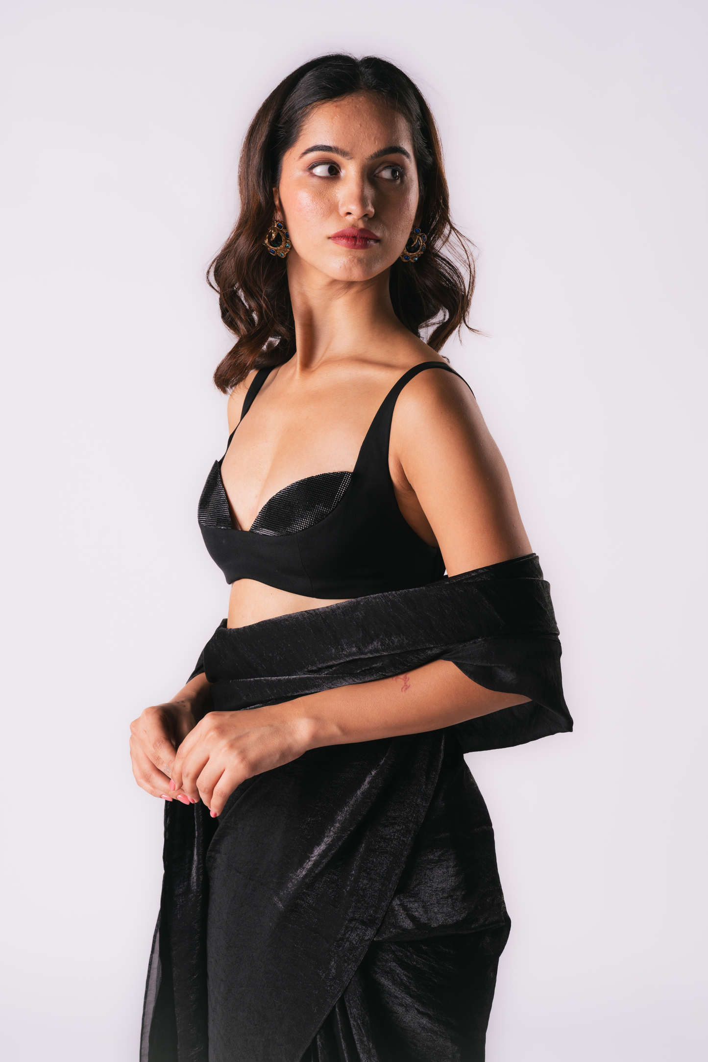 Black Saree