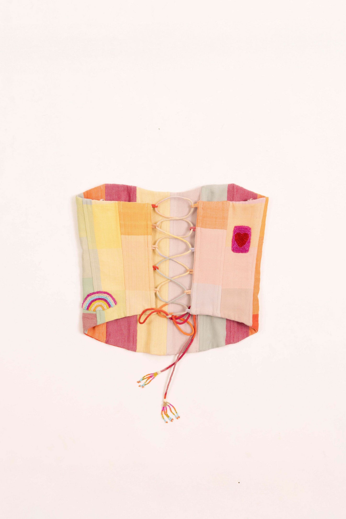 Rainbow corset