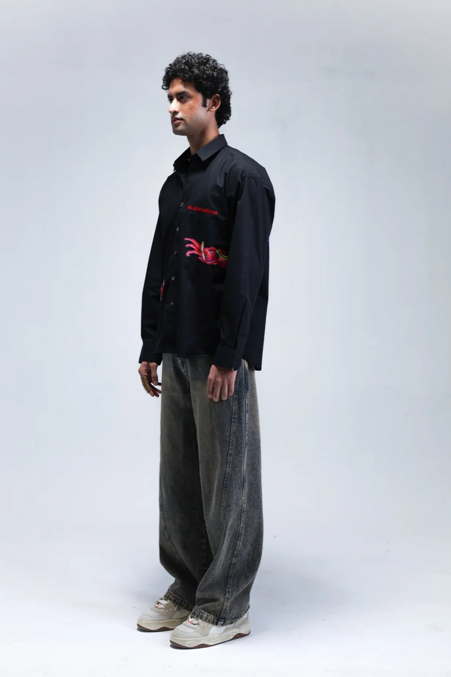 BHUJANG OVERSIZED FIT SHIRT