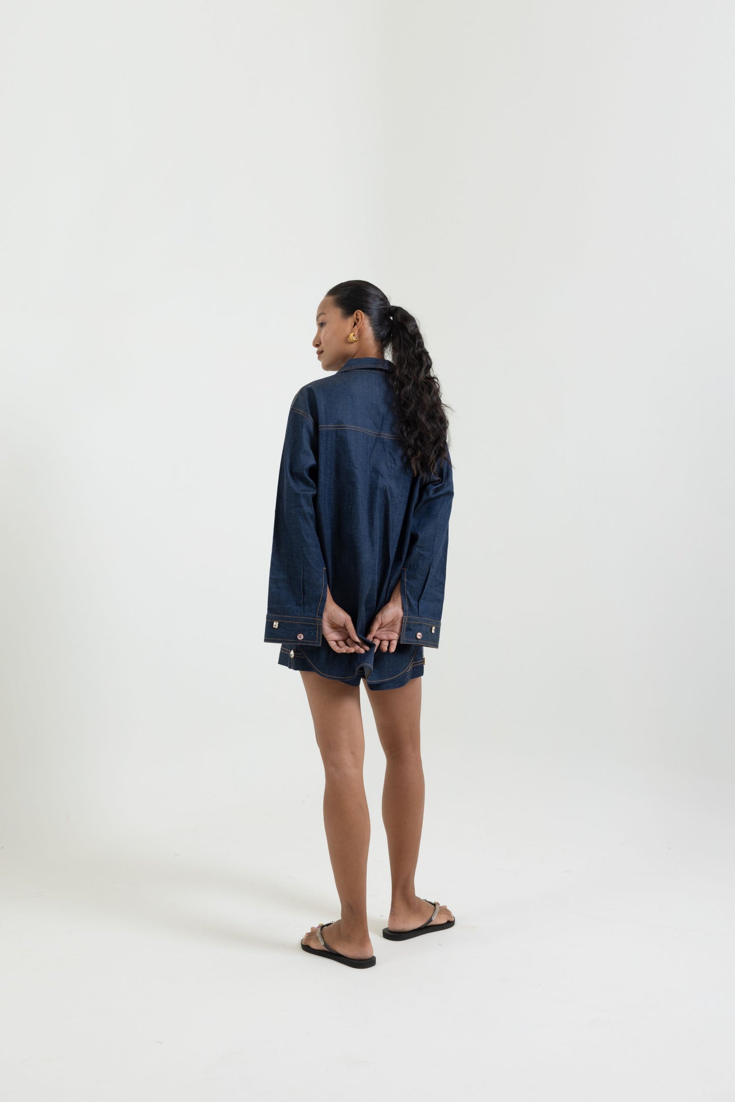 Heart Denim Gem Kurta