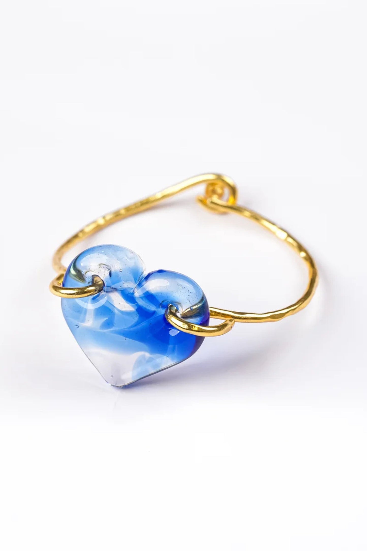 Amour Heart Bracelet in Blue