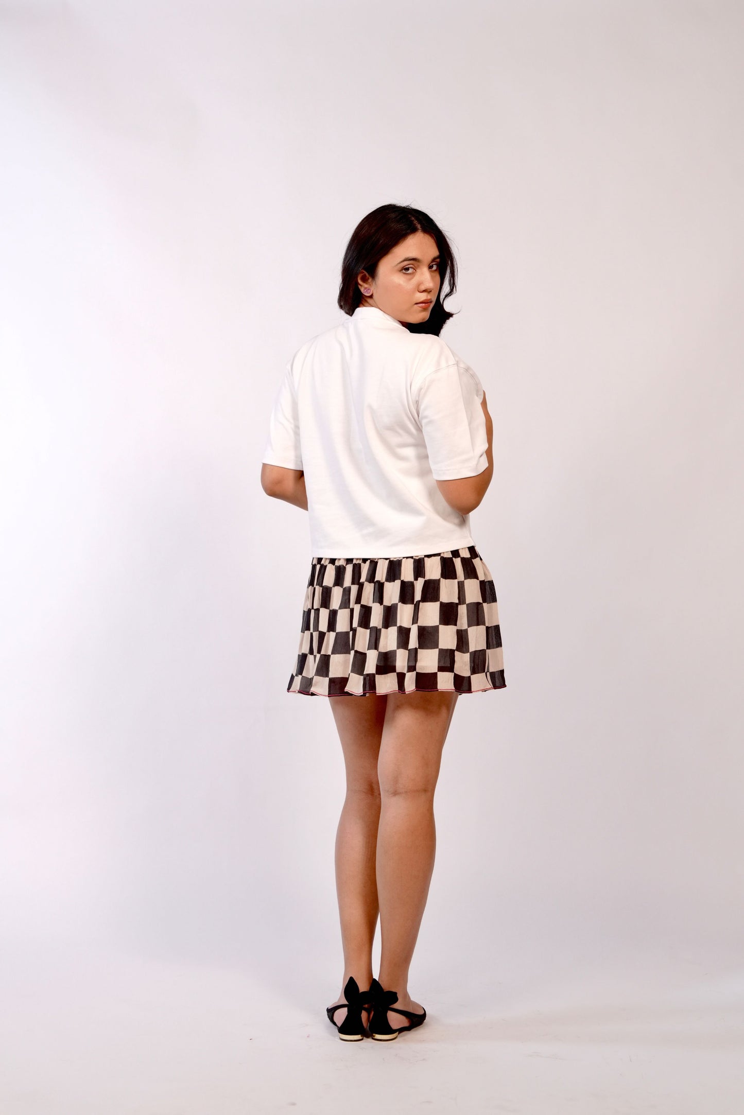Checkmate skirt