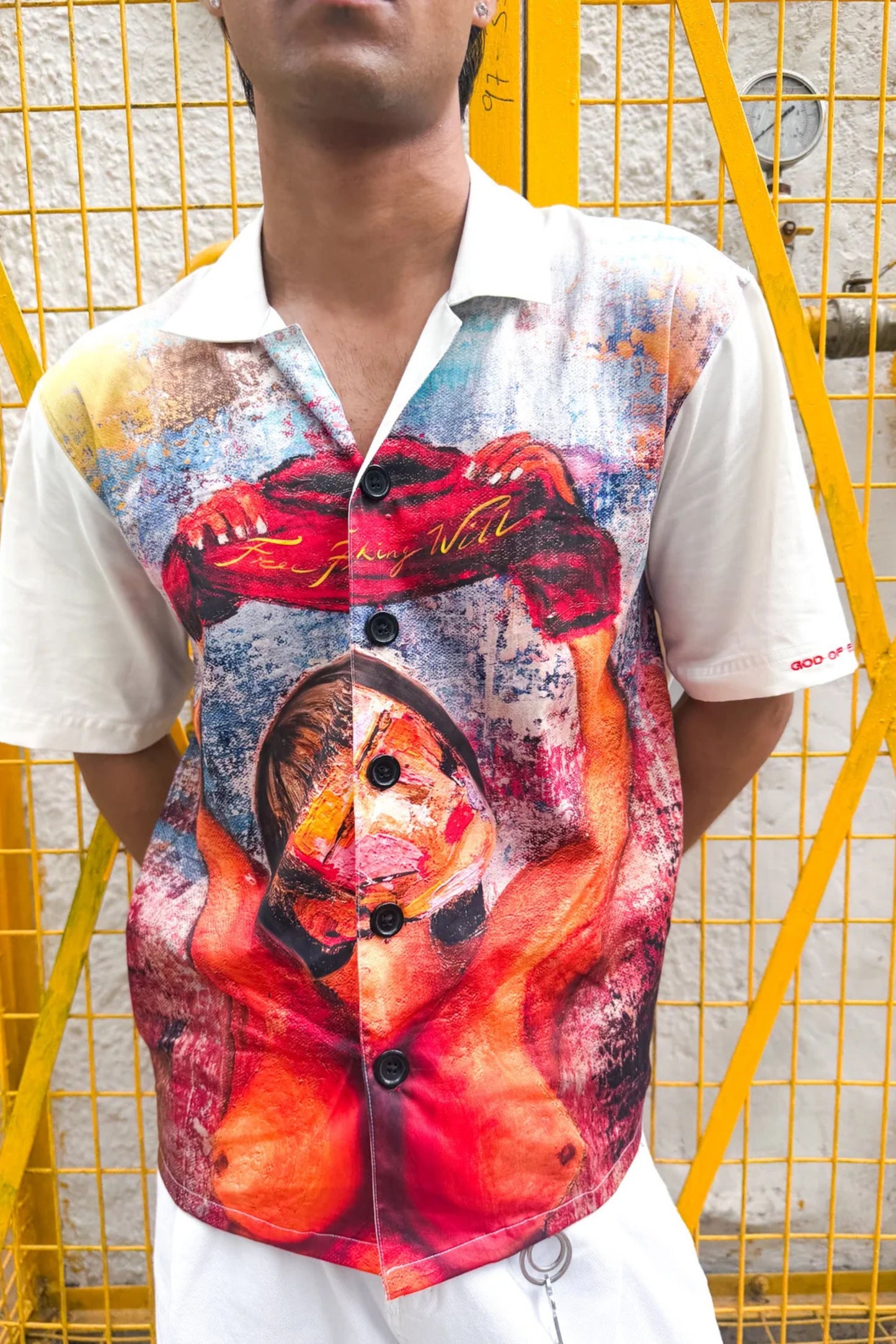 FREE FUCKING WILL RESORT SHIRT