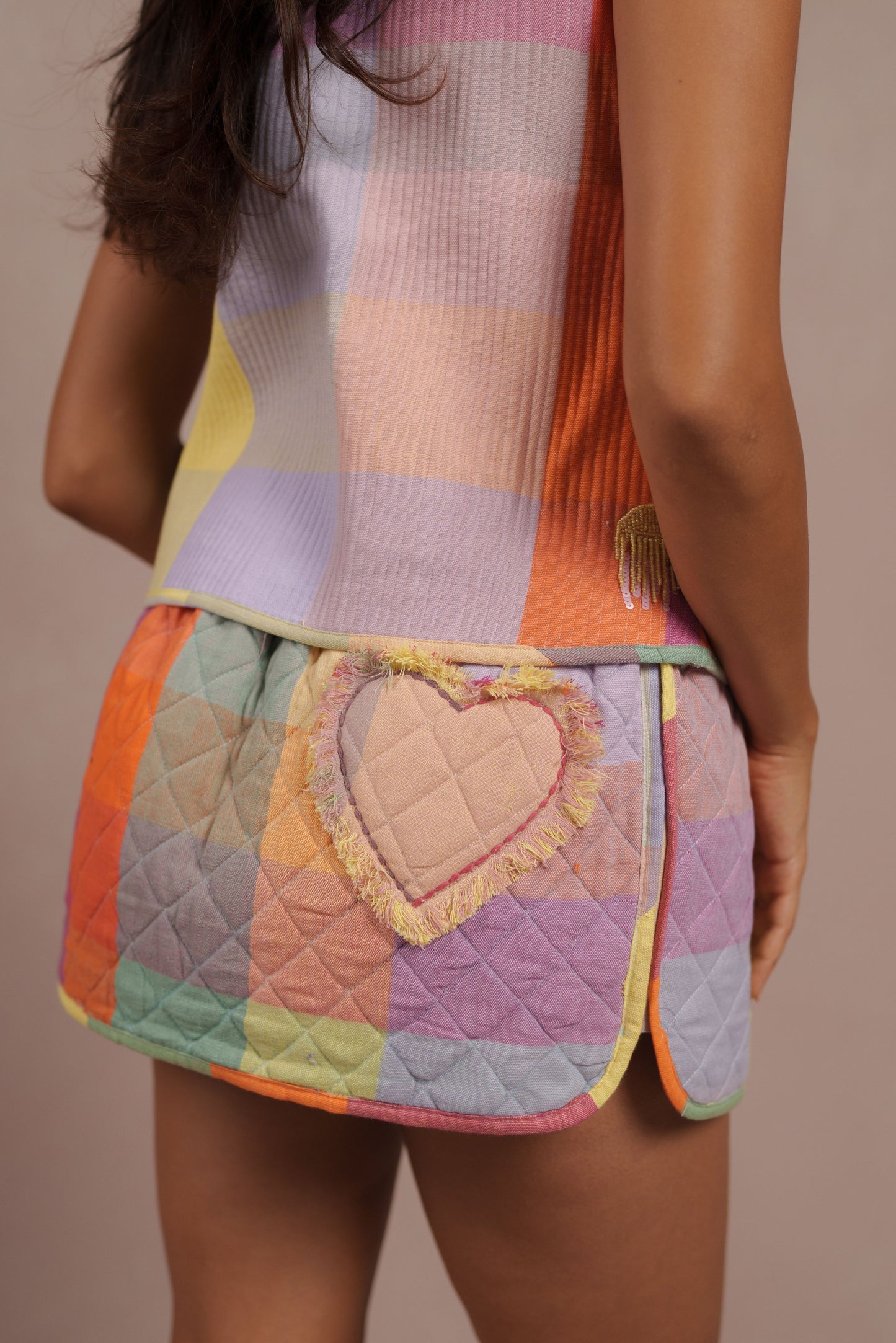 Rainbow vest