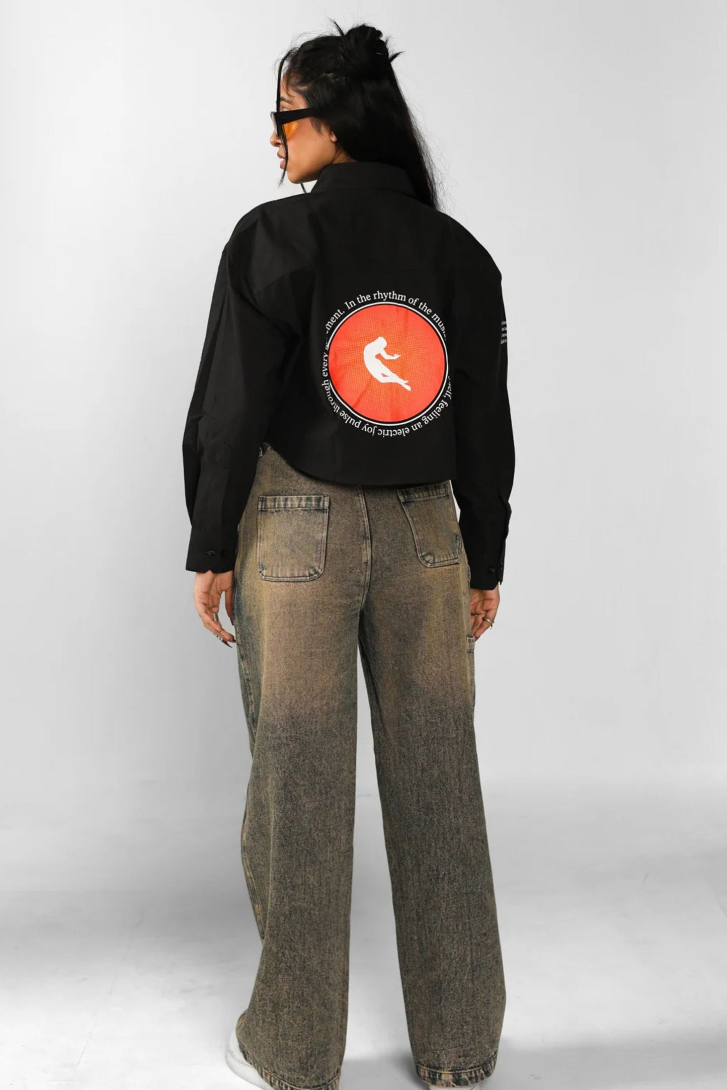 ECSTATIC DANCE WOMEN CROPPED SHIRT