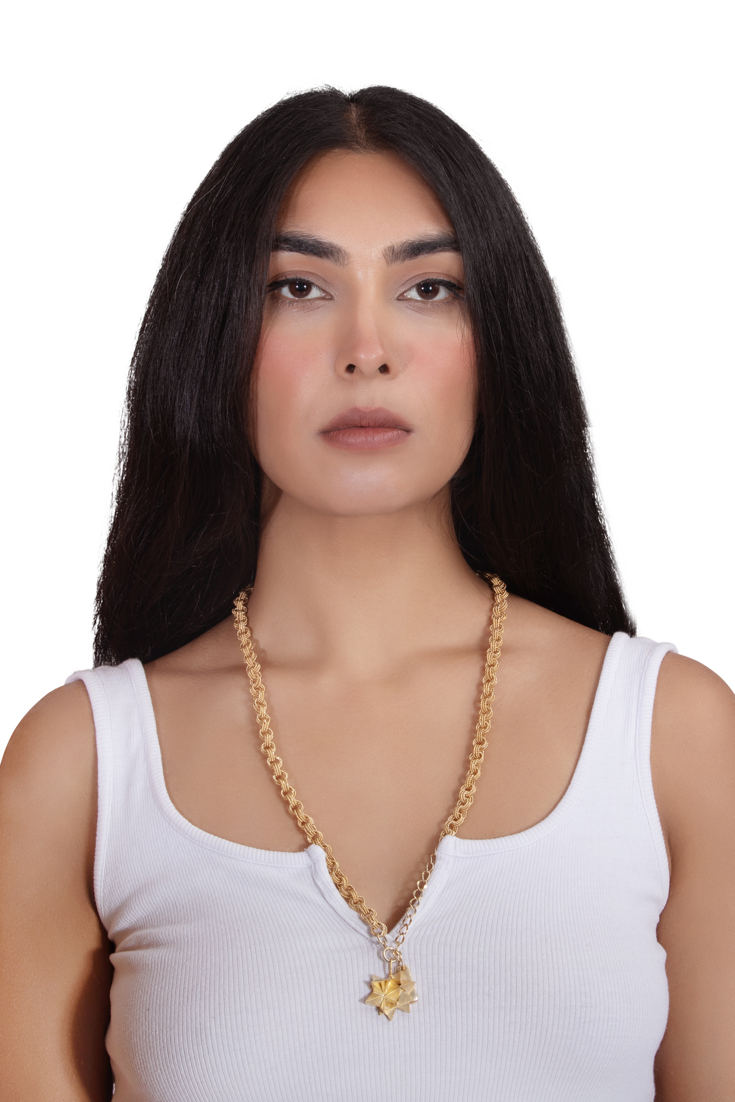 Chalah Gold Chain Necklace