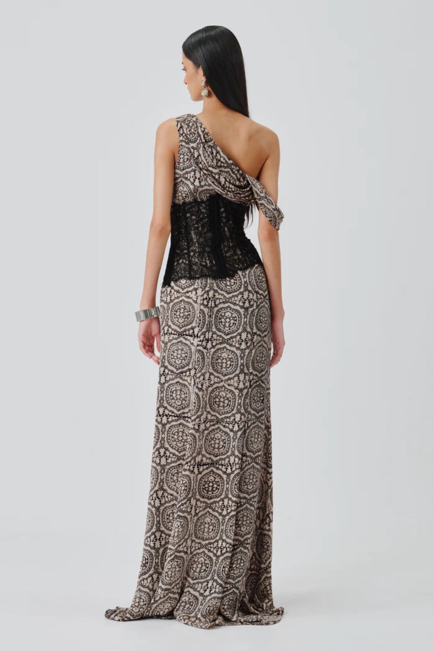 Tara Ajrakh Gown