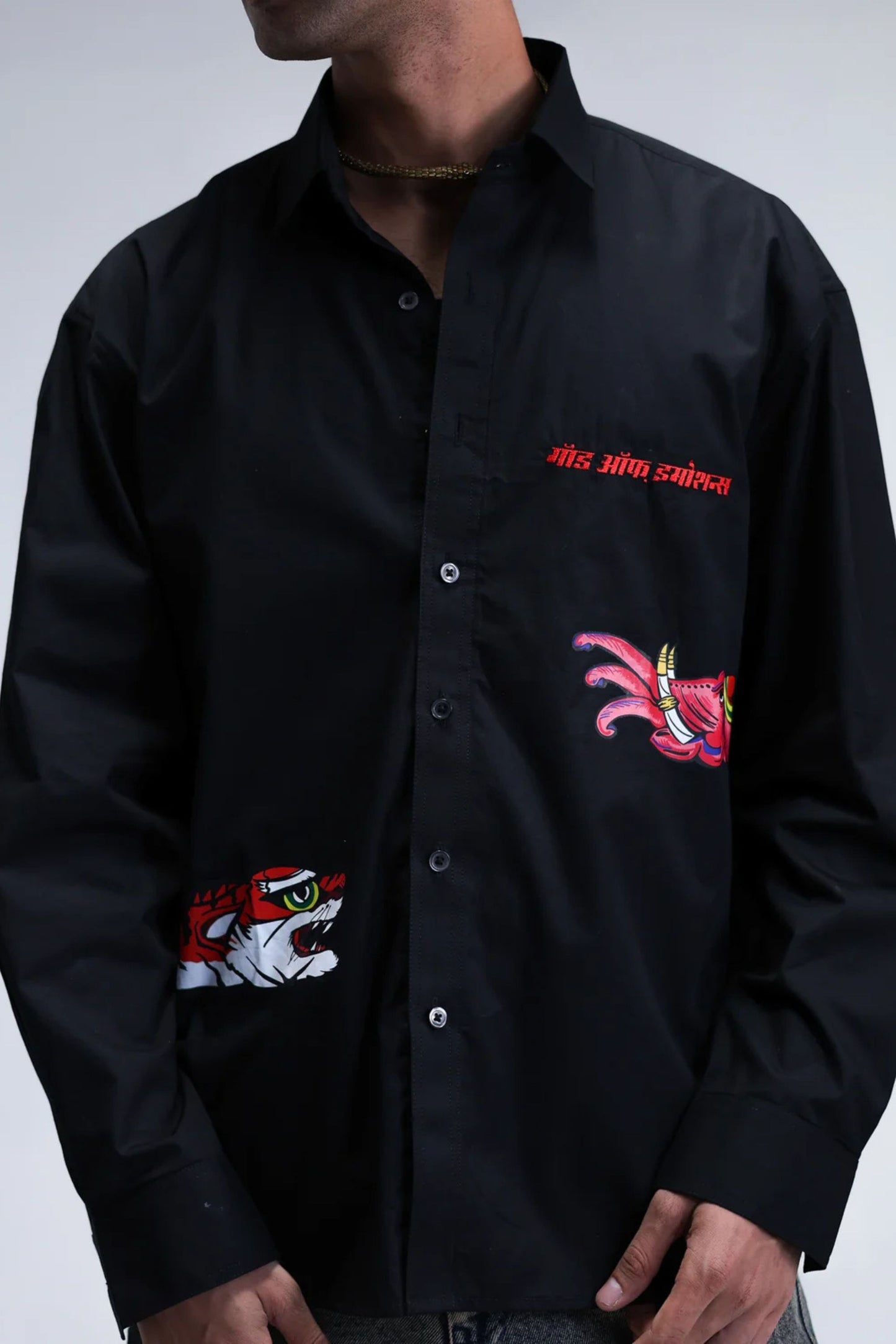 BHUJANG OVERSIZED FIT SHIRT