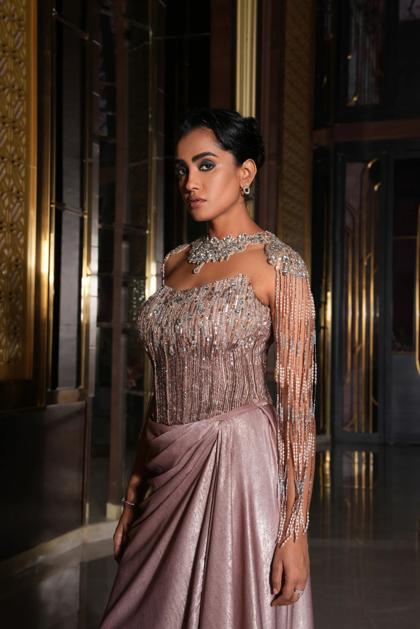 Afsana Drape Set