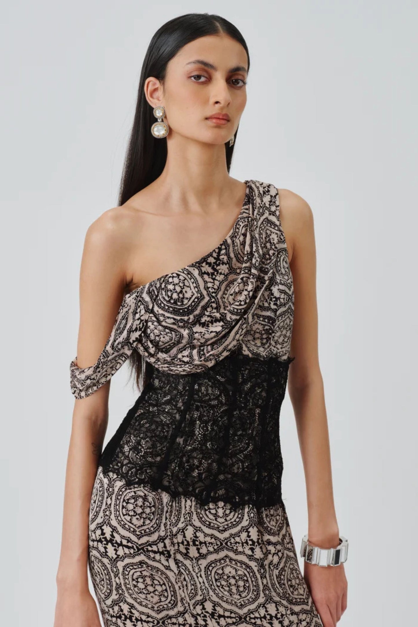 Tara Ajrakh Gown