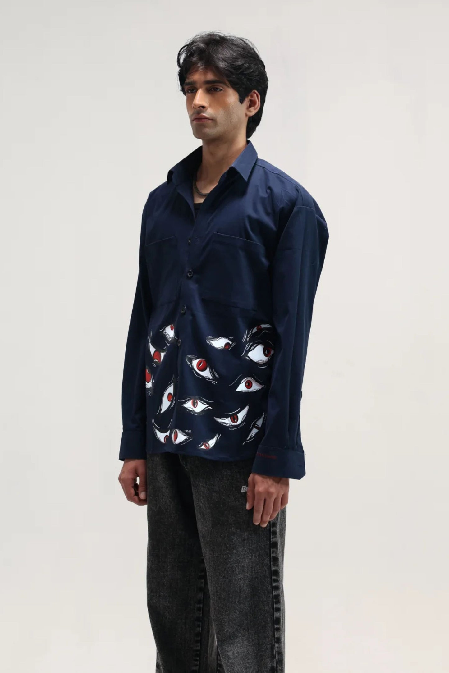 THE ALL SEEING FEAR OVERSIZED SHIRT