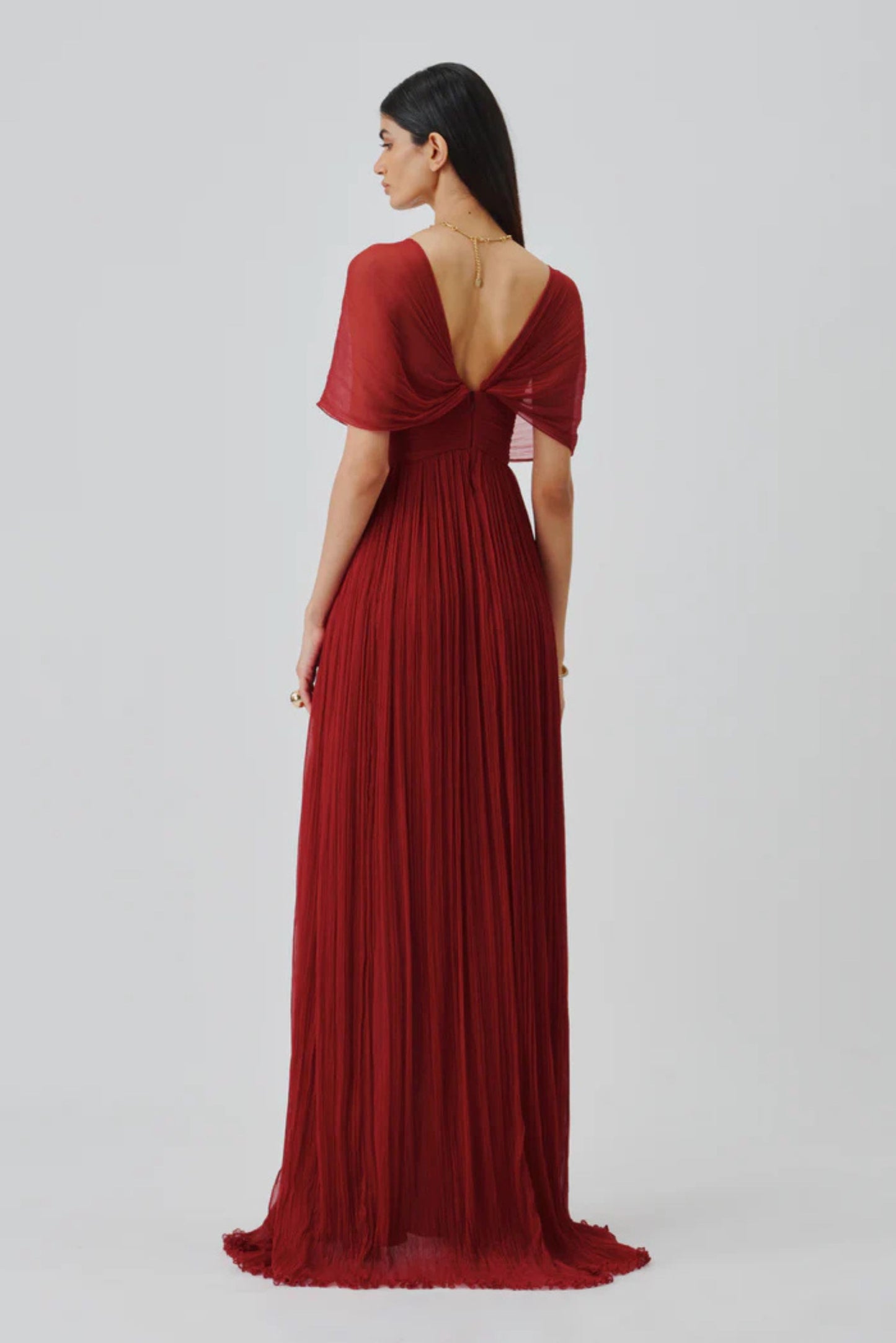 Scarlet Muse Ruched Gown
