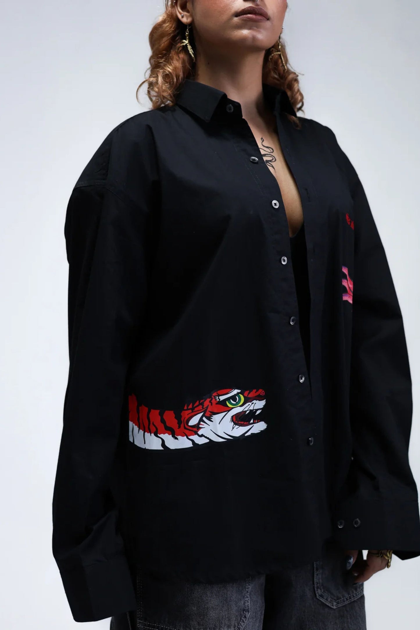 BHUJANG OVERSIZED FIT SHIRT