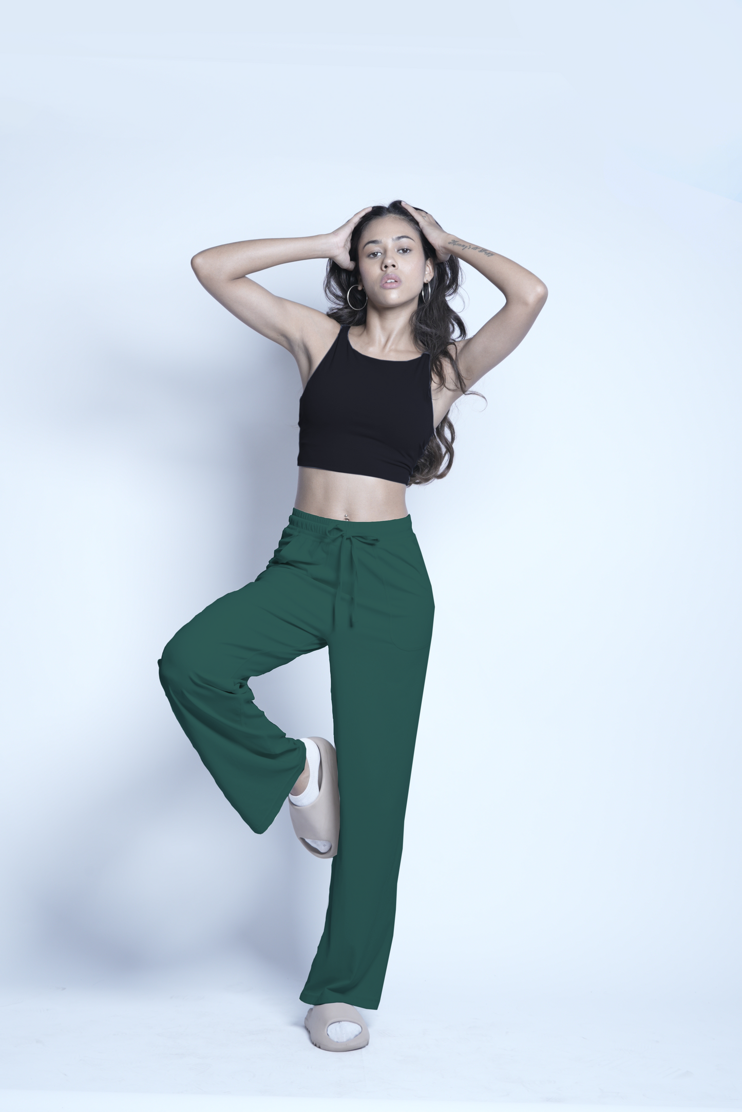 JETSET LOUNGE PANTS - GREEN