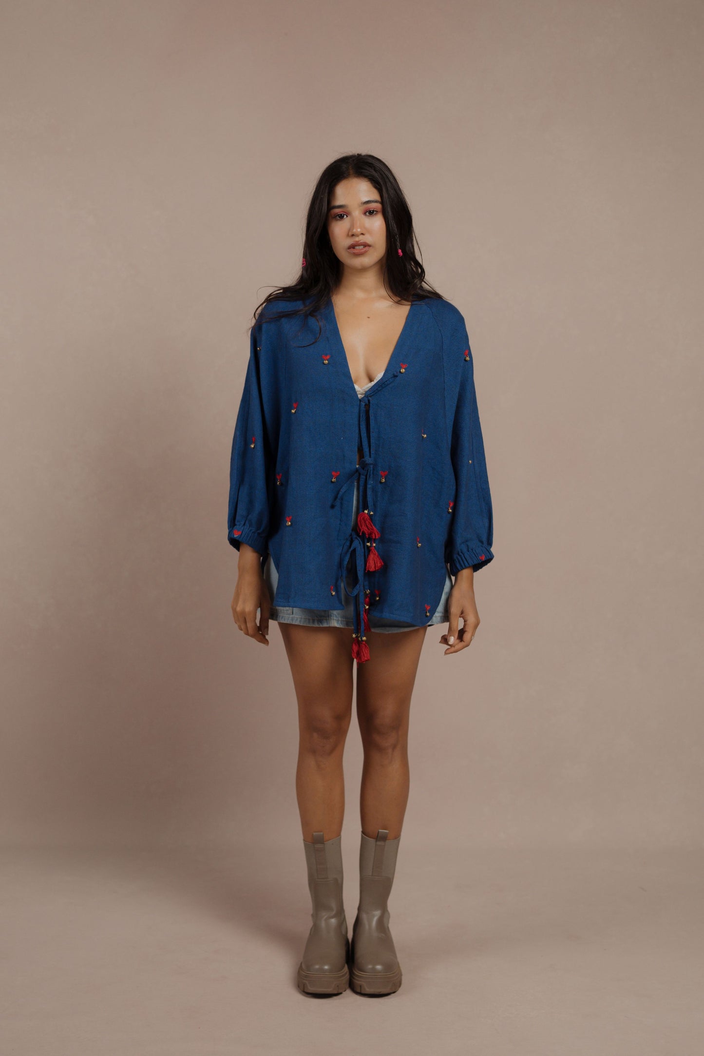 Denim dream shacket
