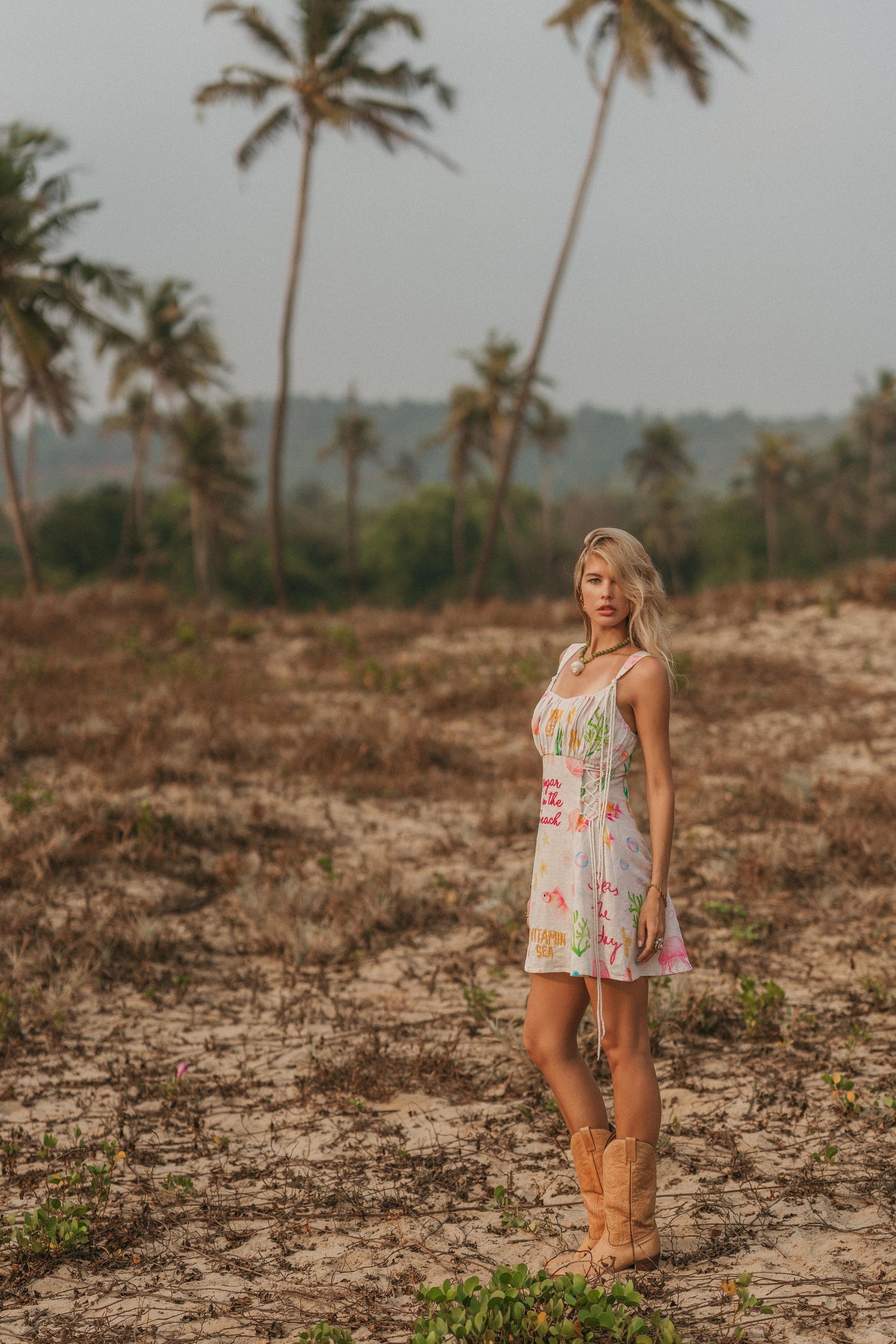 Sugar on the beach mini dress