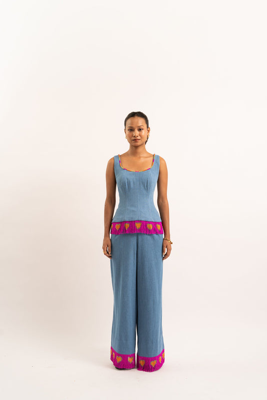 Tassel love story pants