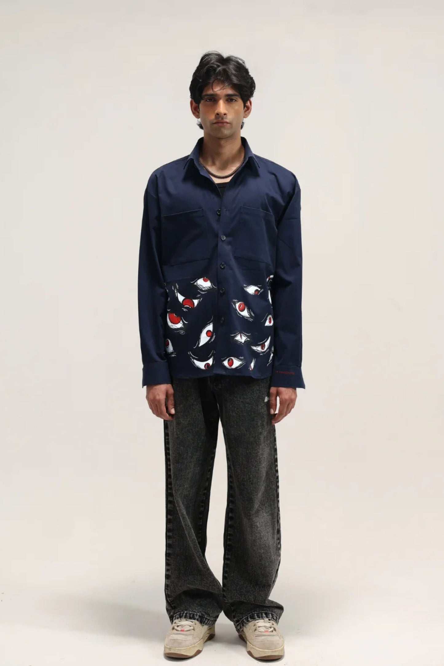 THE ALL SEEING FEAR OVERSIZED SHIRT