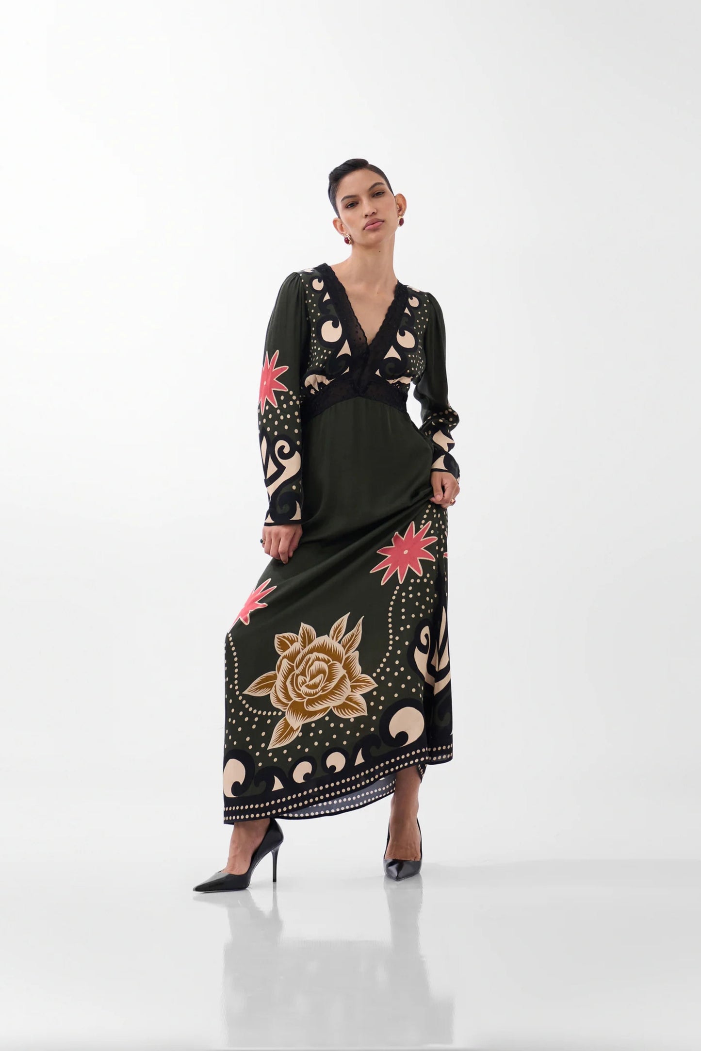 Aura Maxi - Old Rose
