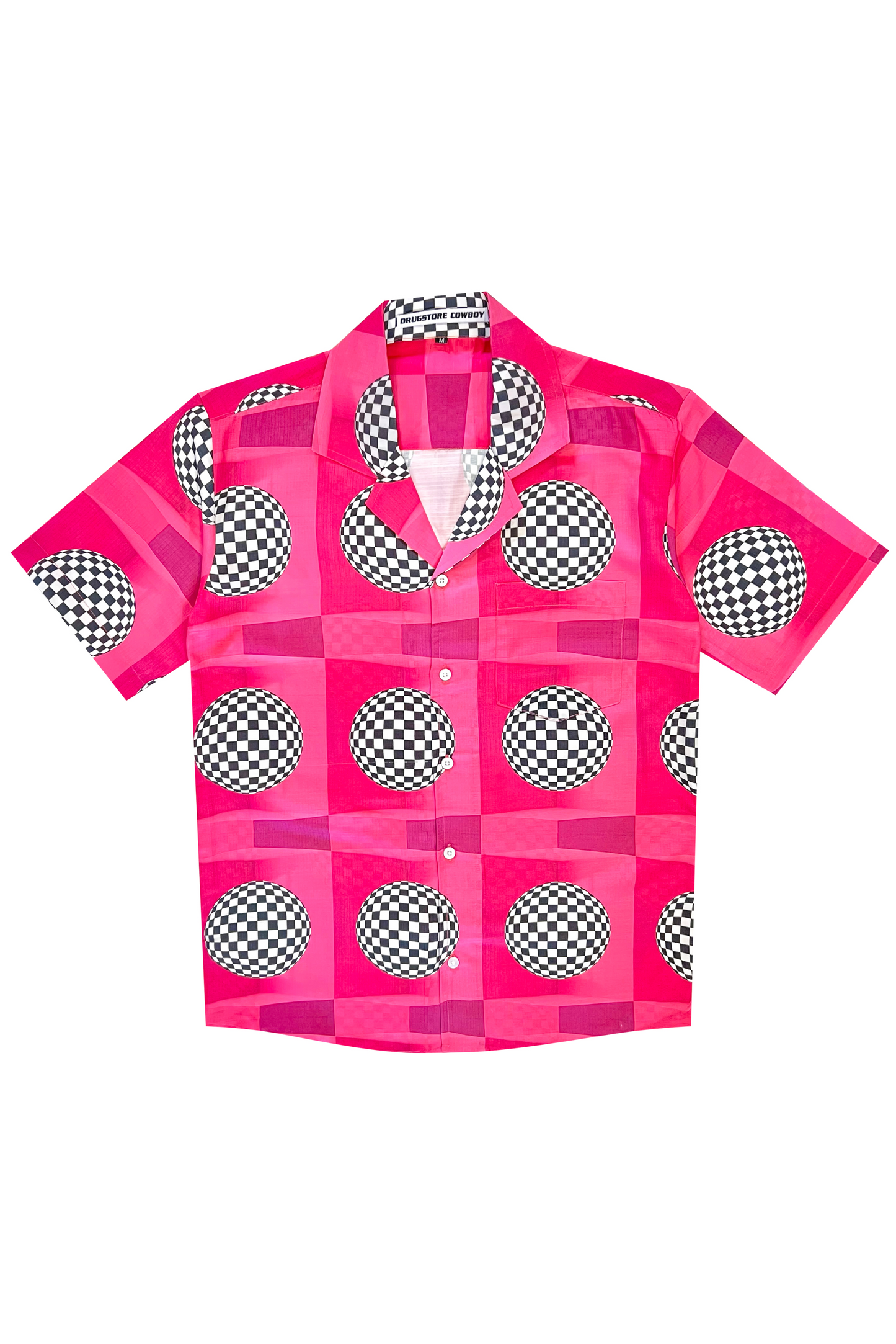 70s Disco Shirt Pink