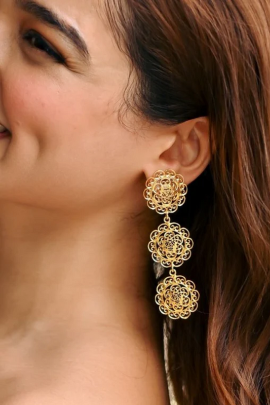 Victorian Filigree Danglers