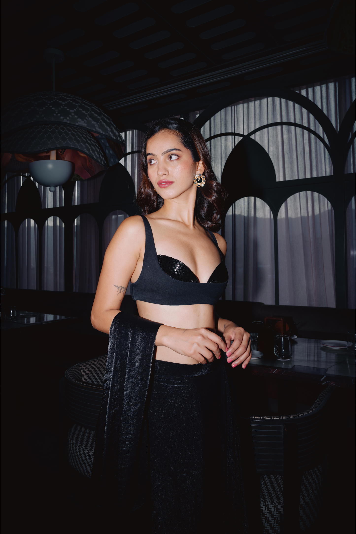Black Saree