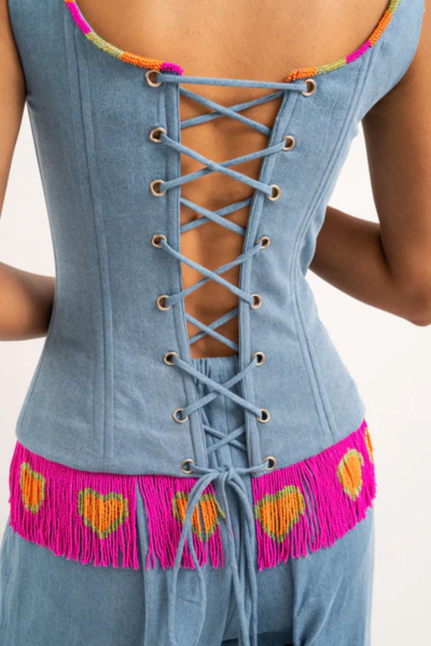 Tassel love story pants
