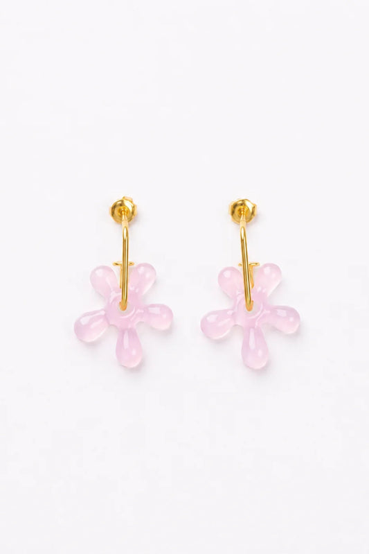 Blossom hoops (Pink)