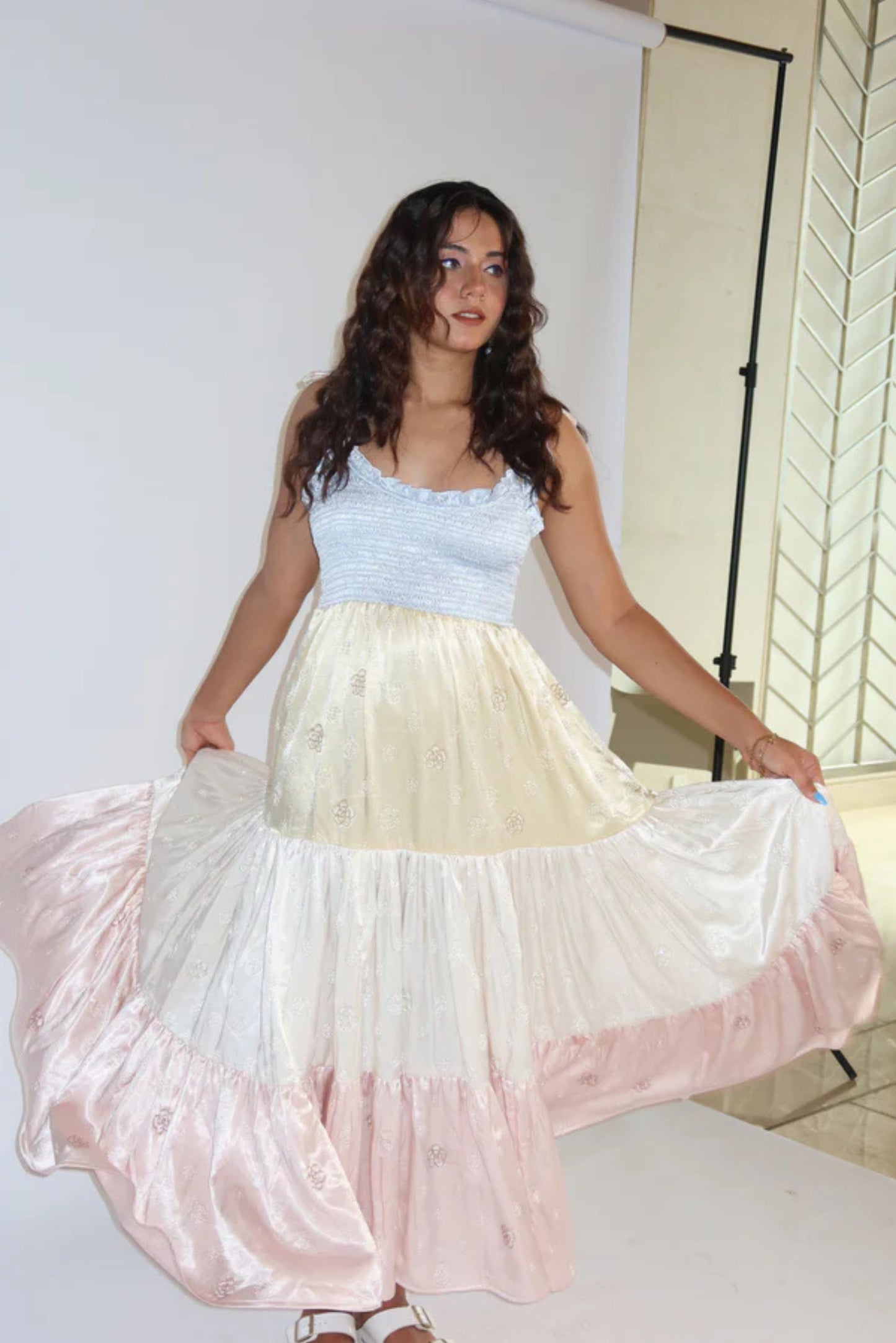 Flower girl maxi
