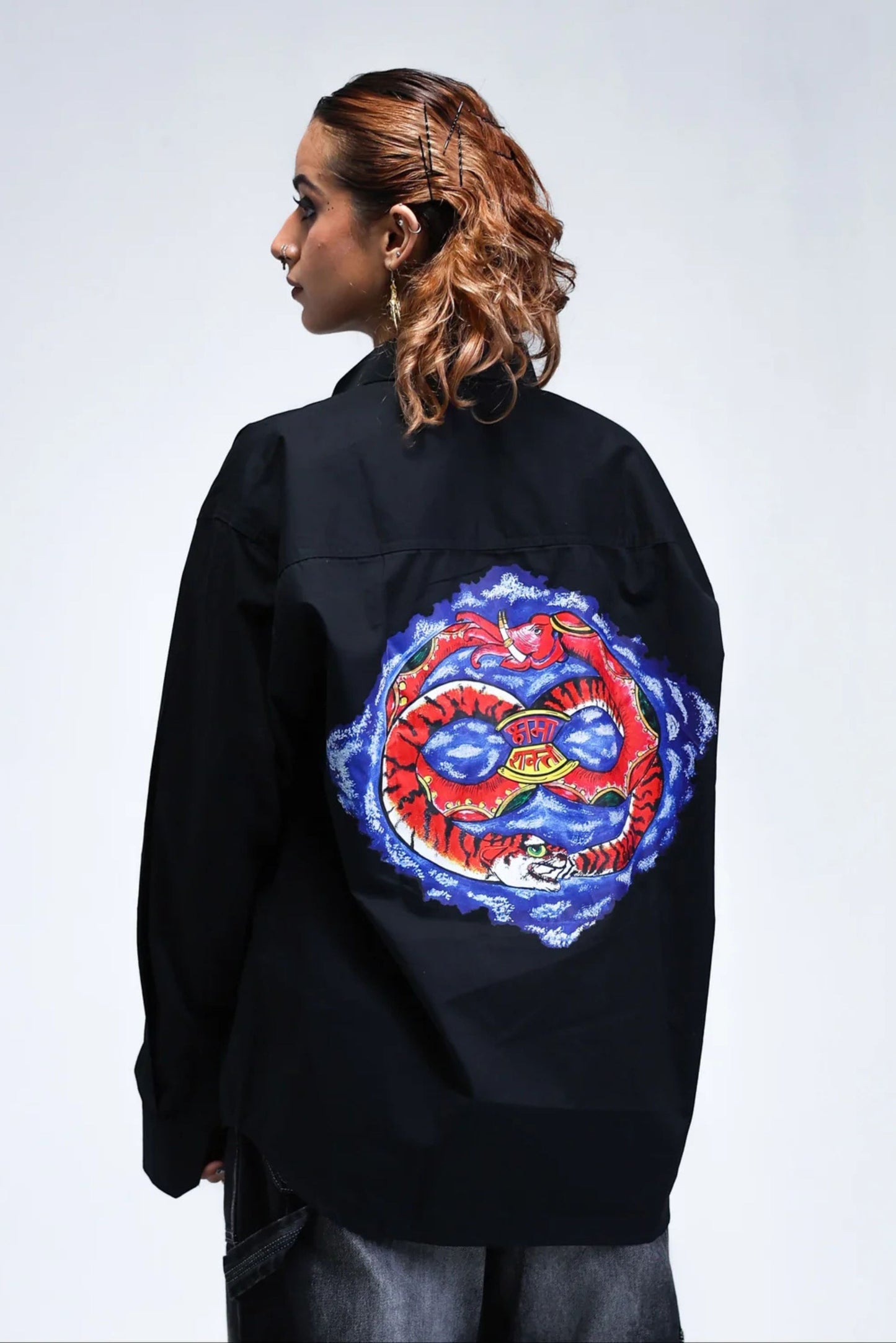 BHUJANG OVERSIZED FIT SHIRT