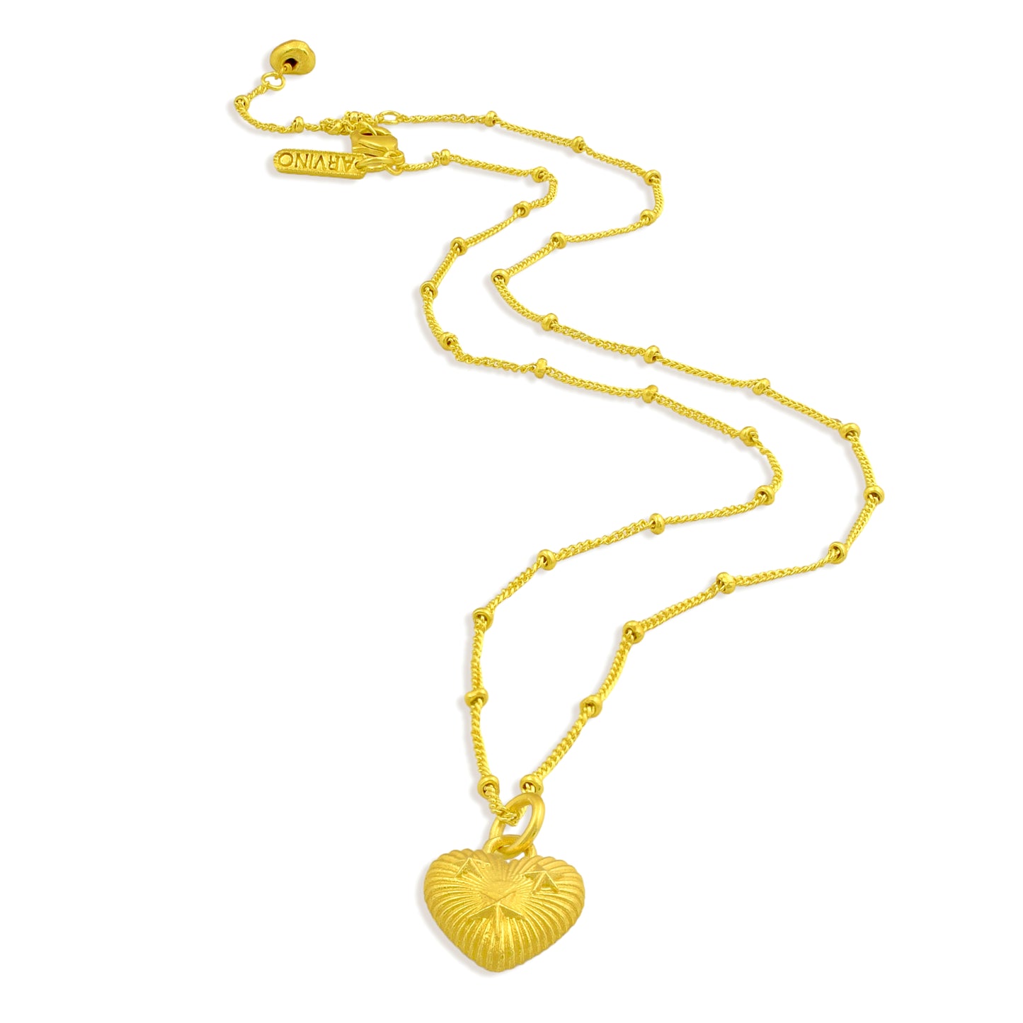 Amore Starburst Charm Necklace