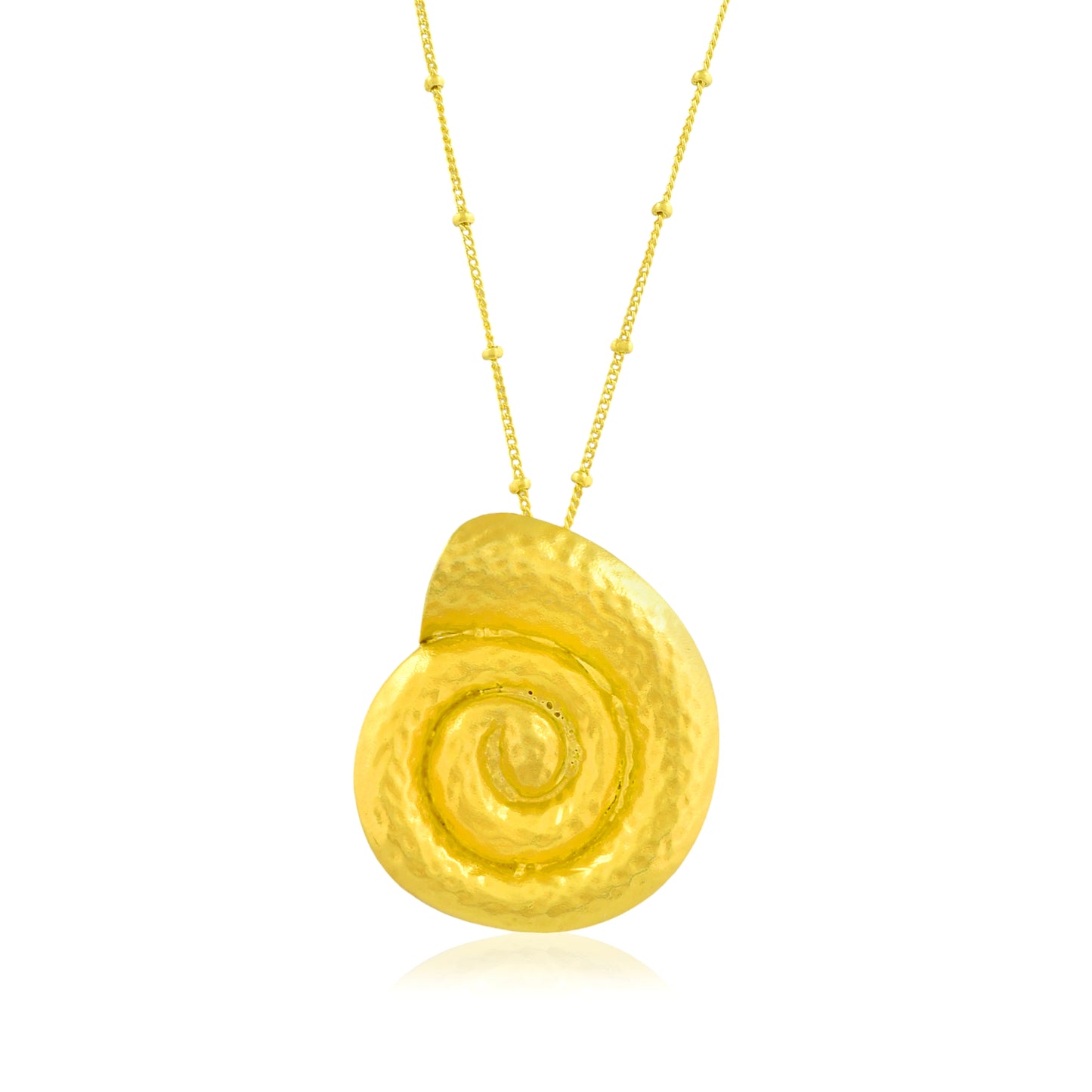 Textured Shell Pendant