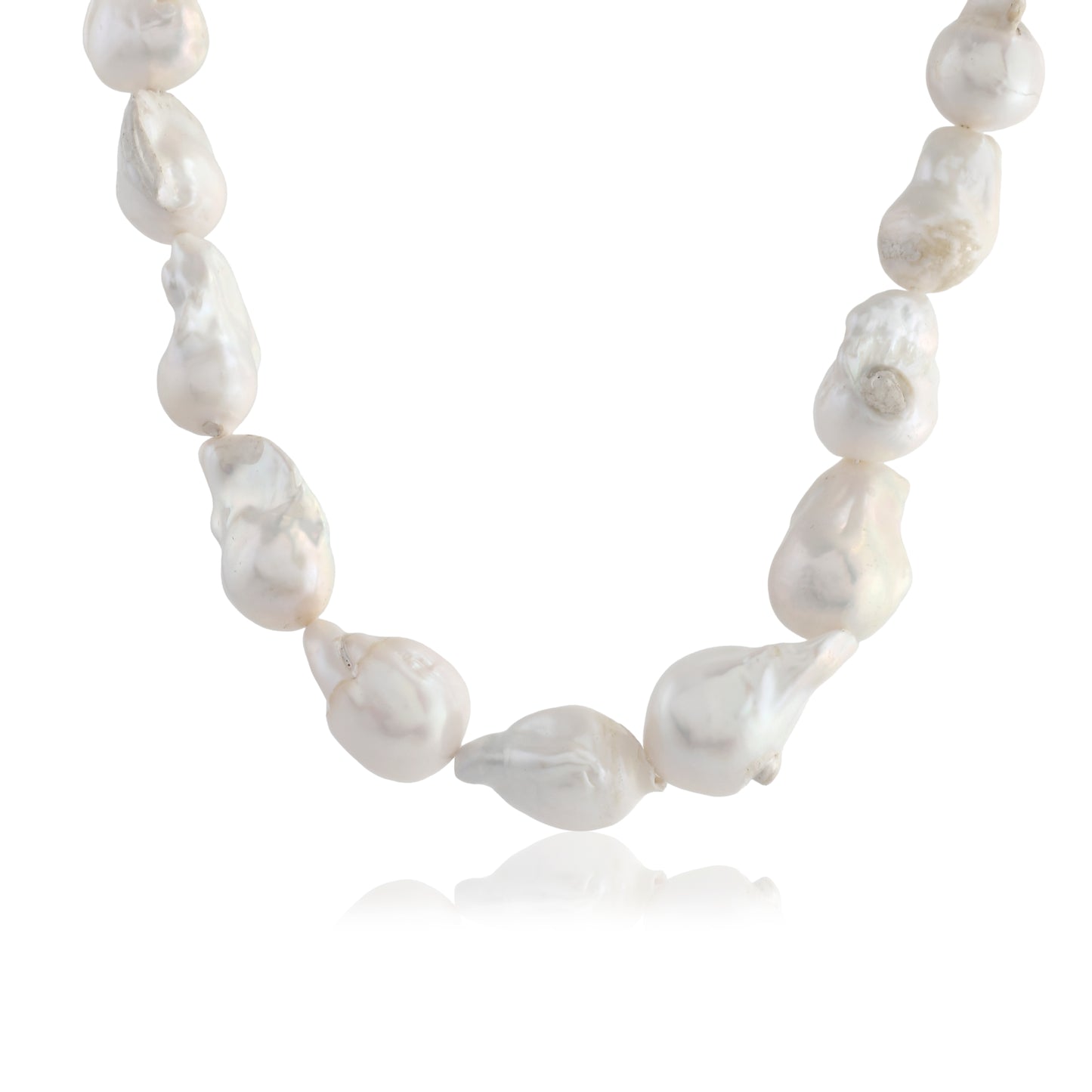 Chunky Baroque Pearl Necklace