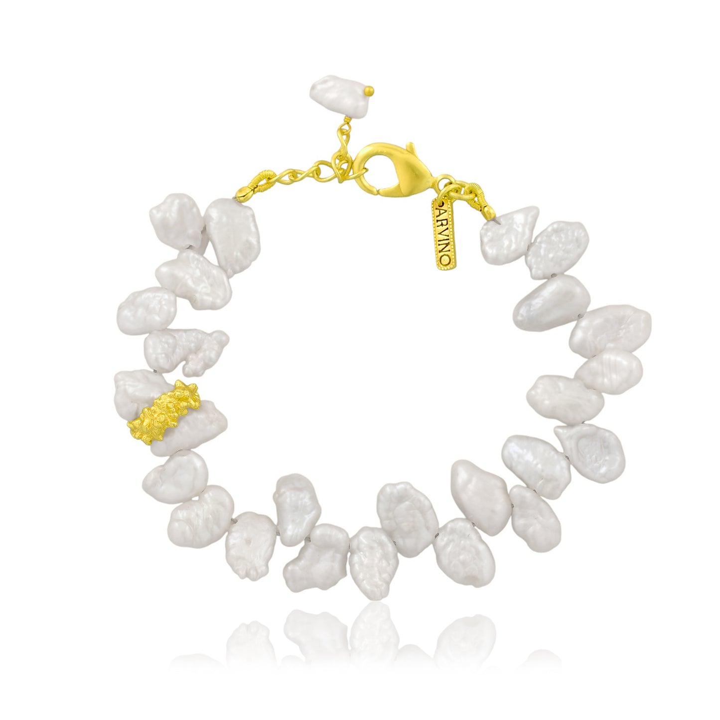 Pratapgari Melted Pearl Bracelet