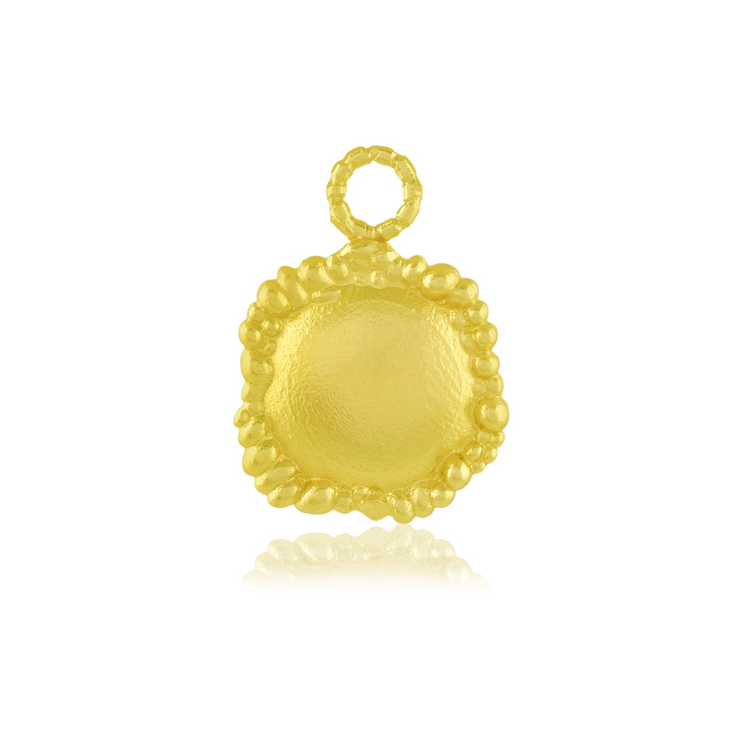 Granulated Signature Charm