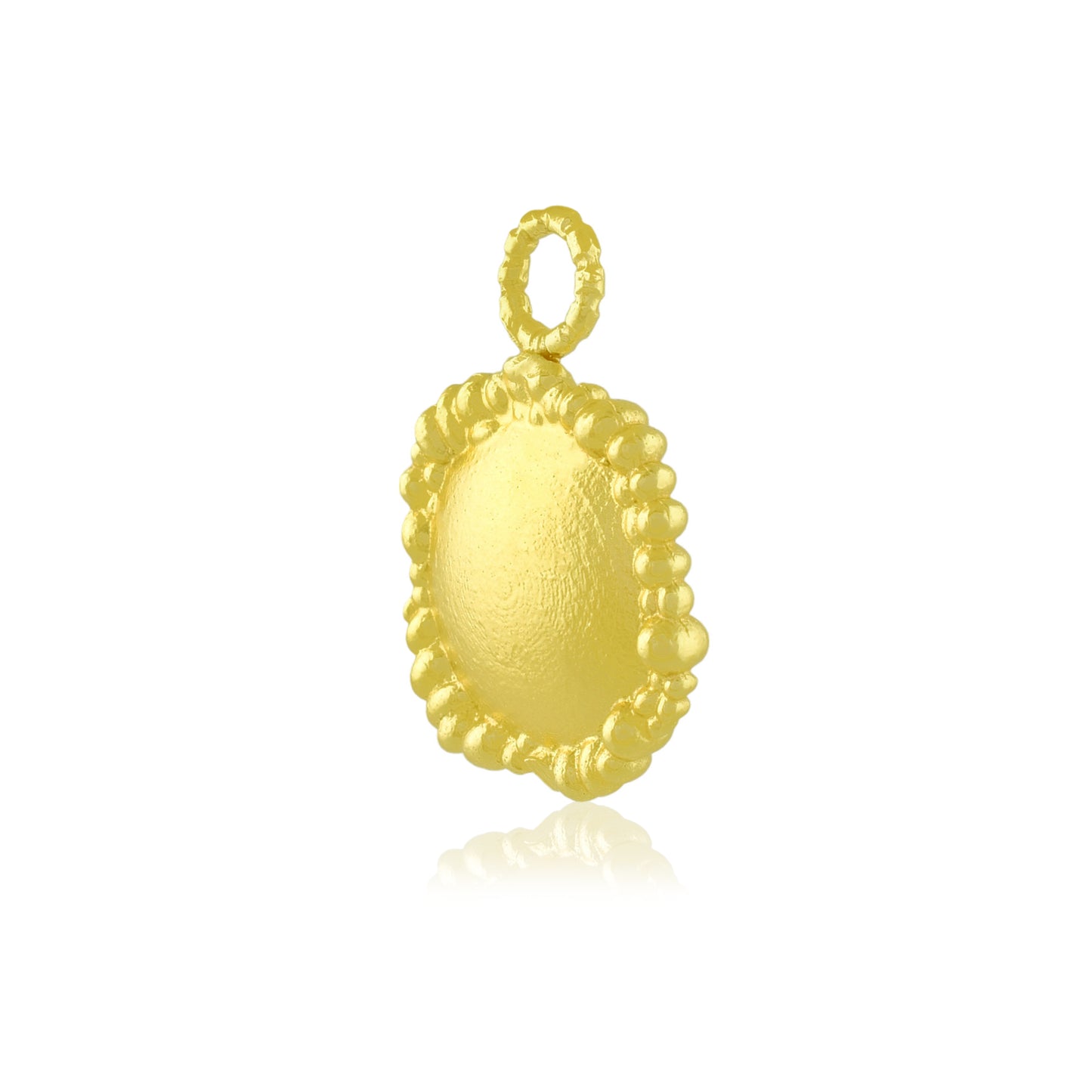 Granulated Signature Charm