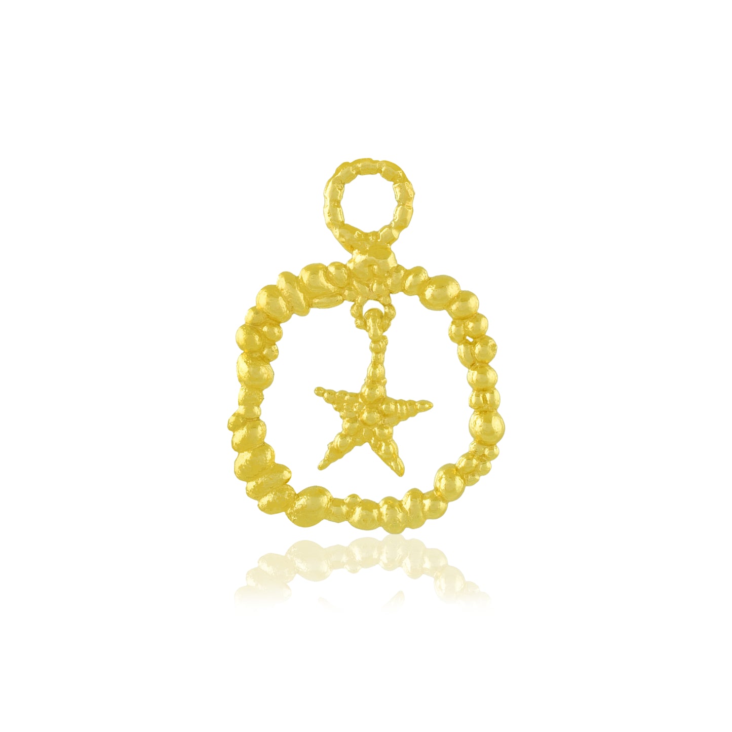 Granulated Star Charm