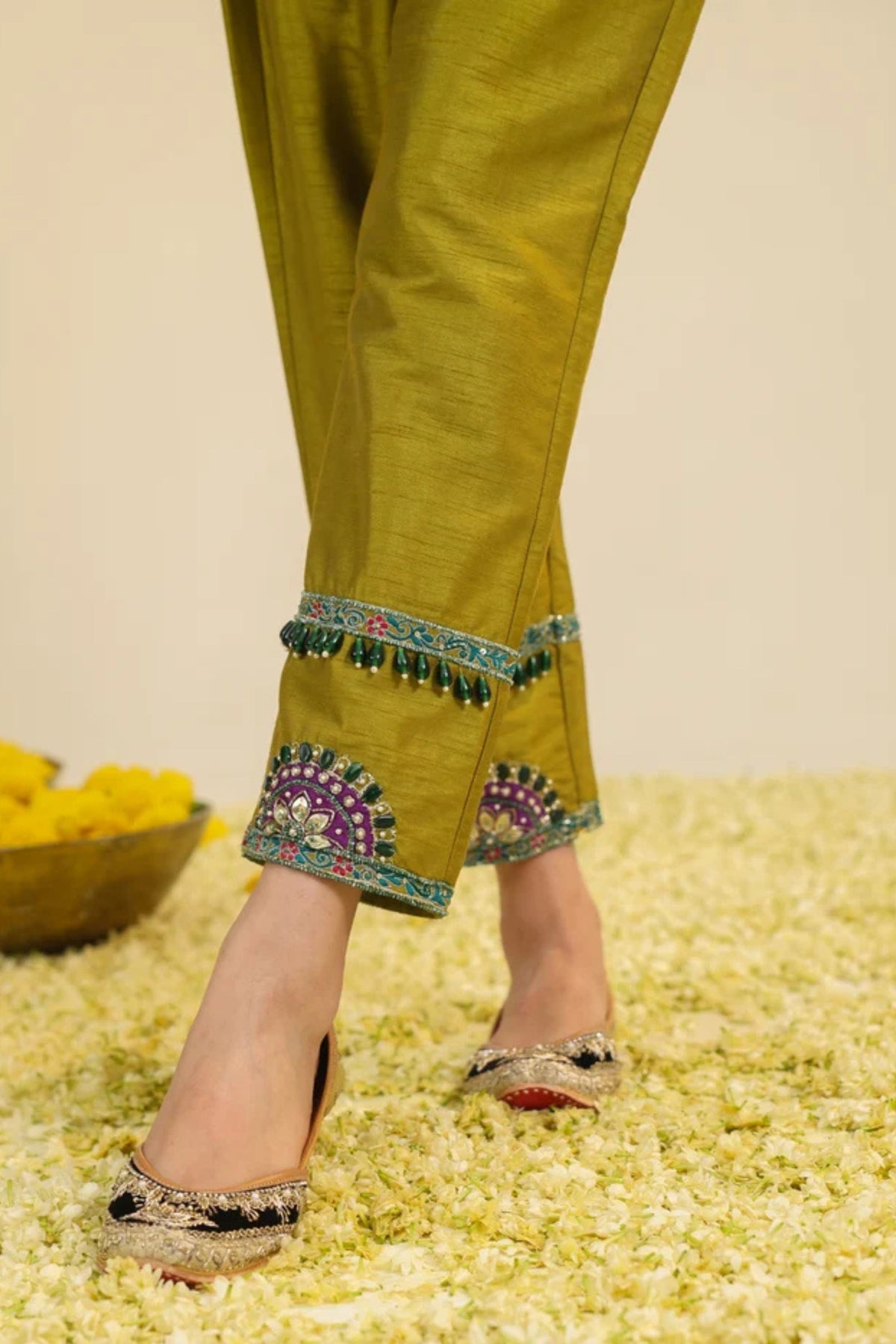 Green Swara Kurta Set