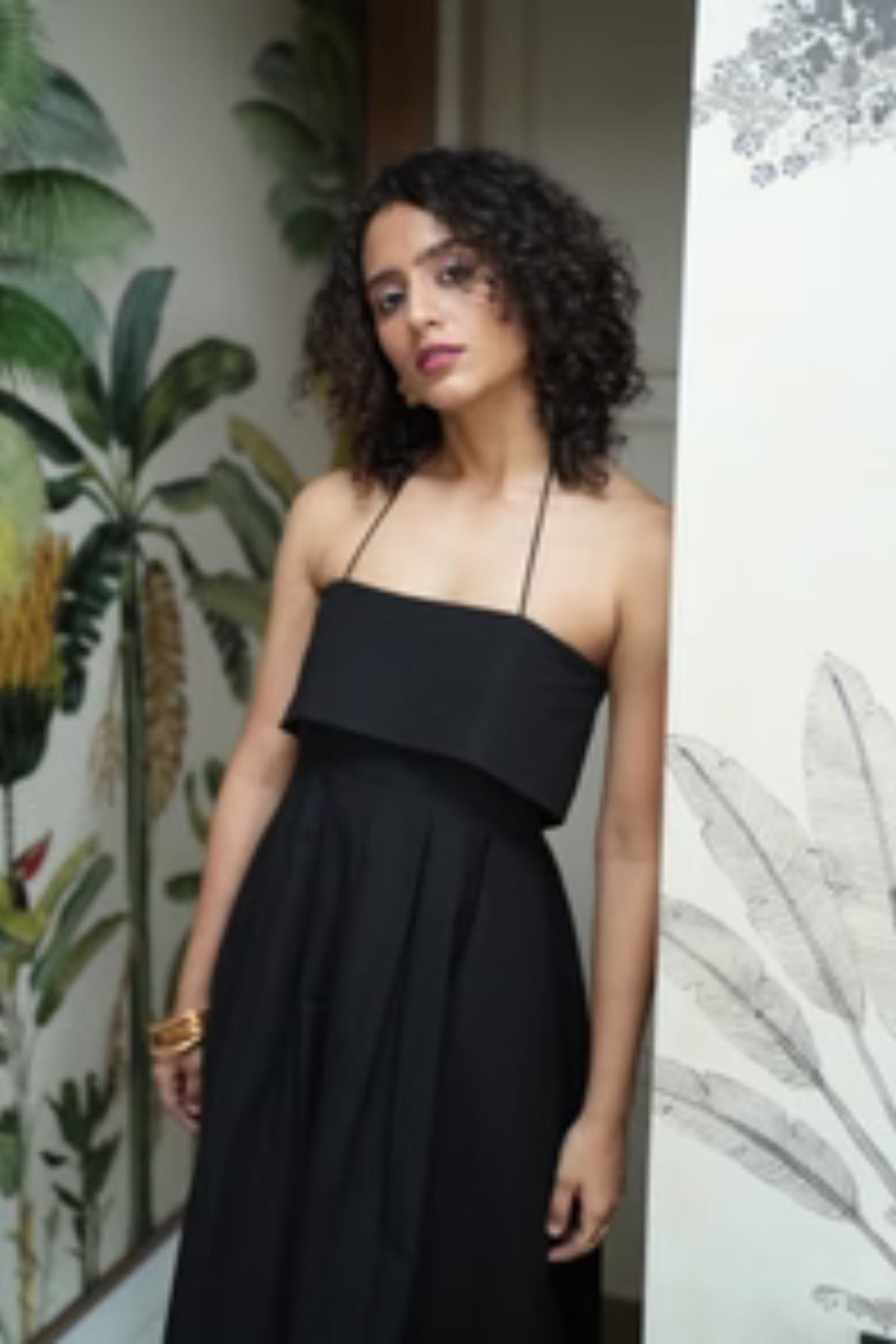 Dione Midi Dress - Black