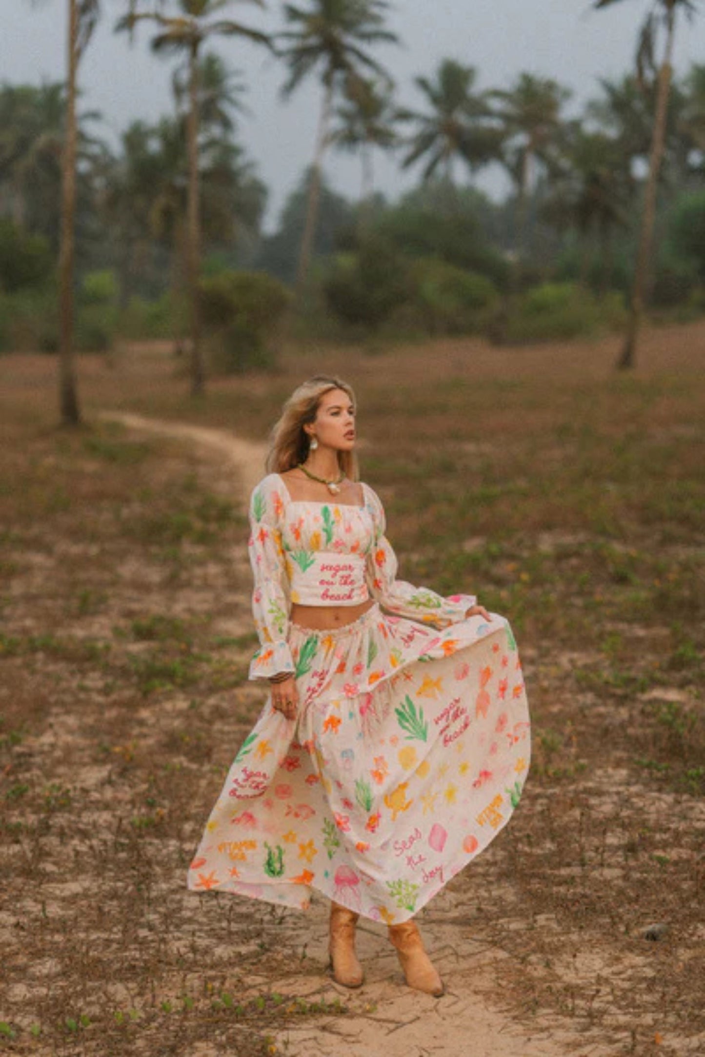 Sugar on the beach skirt