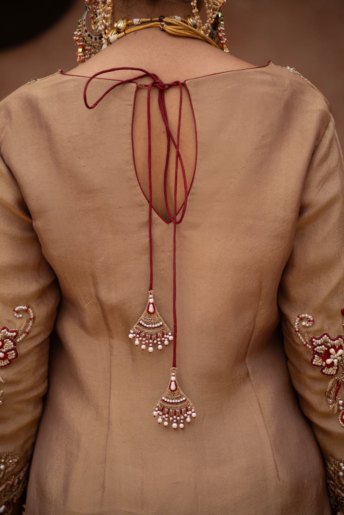 Zehra Hand-Embroidered Farshi Salwar Set