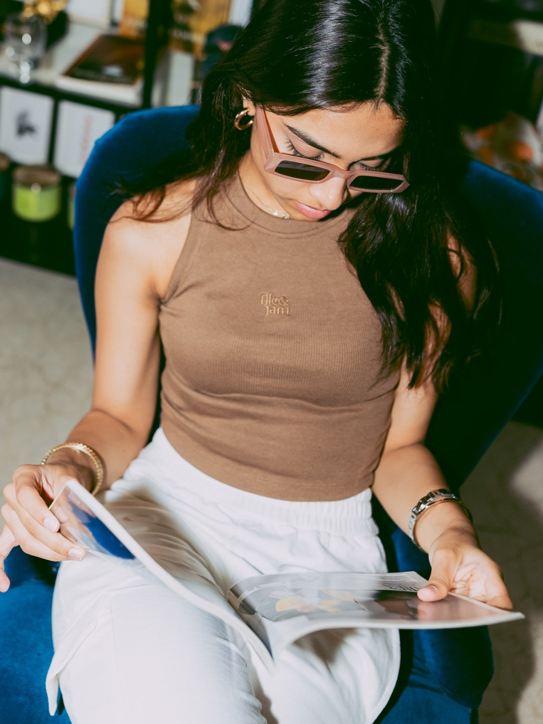 Free Spirit Ribbed Tank - Mountain Tan