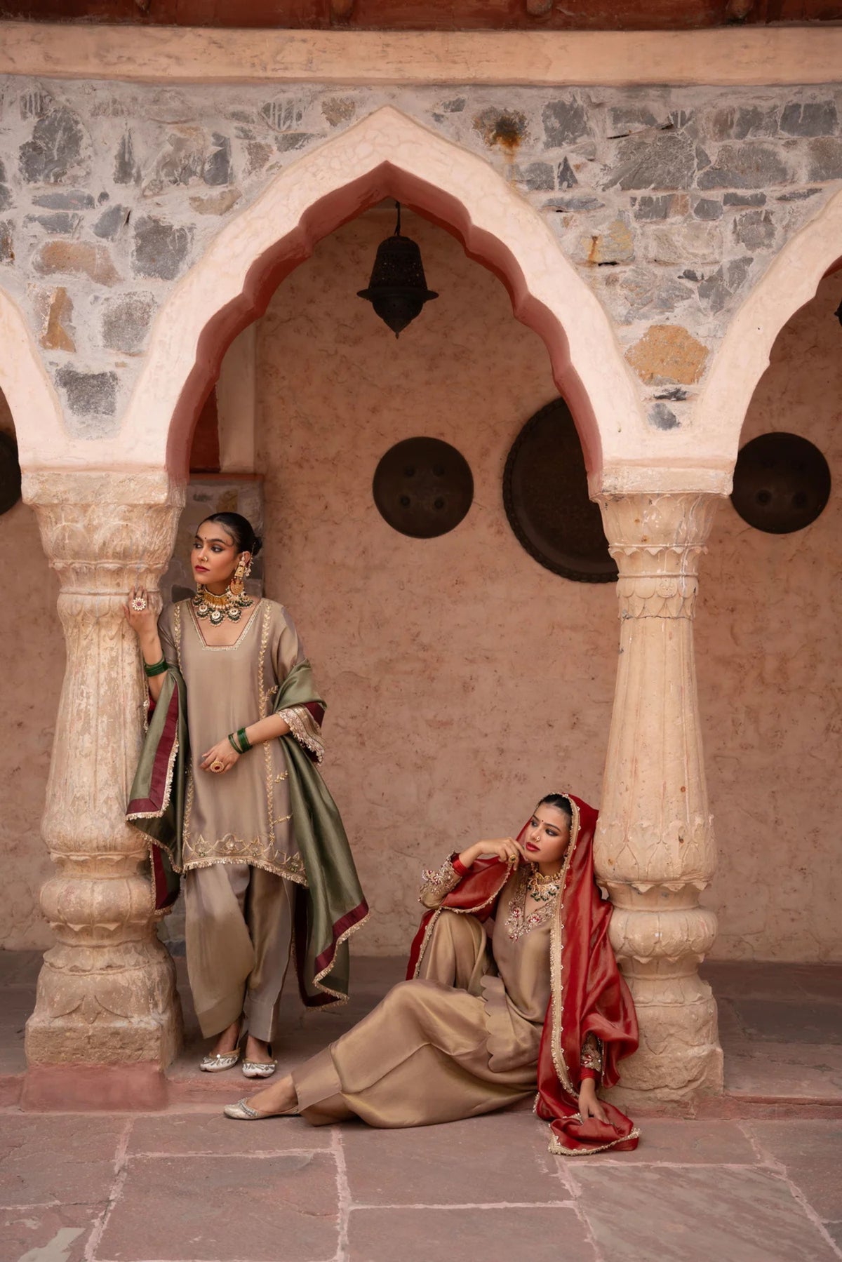 Zehra Hand-Embroidered Farshi Salwar Set