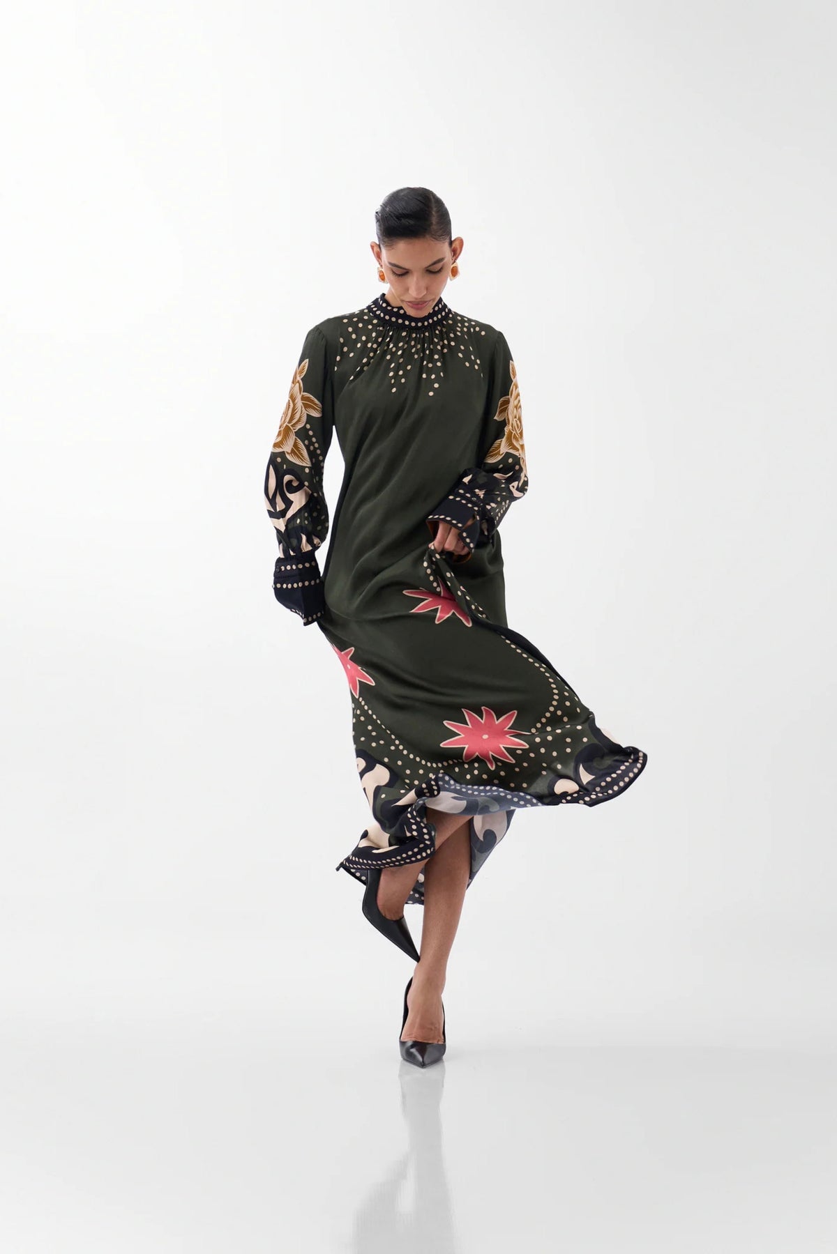 Amber Maxi - Old Rose